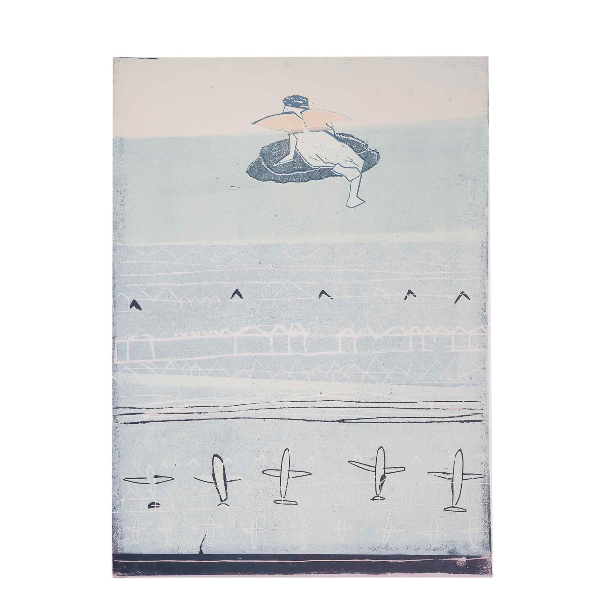 X. Donders, 'Engel boven de werelden'; 1991-1
