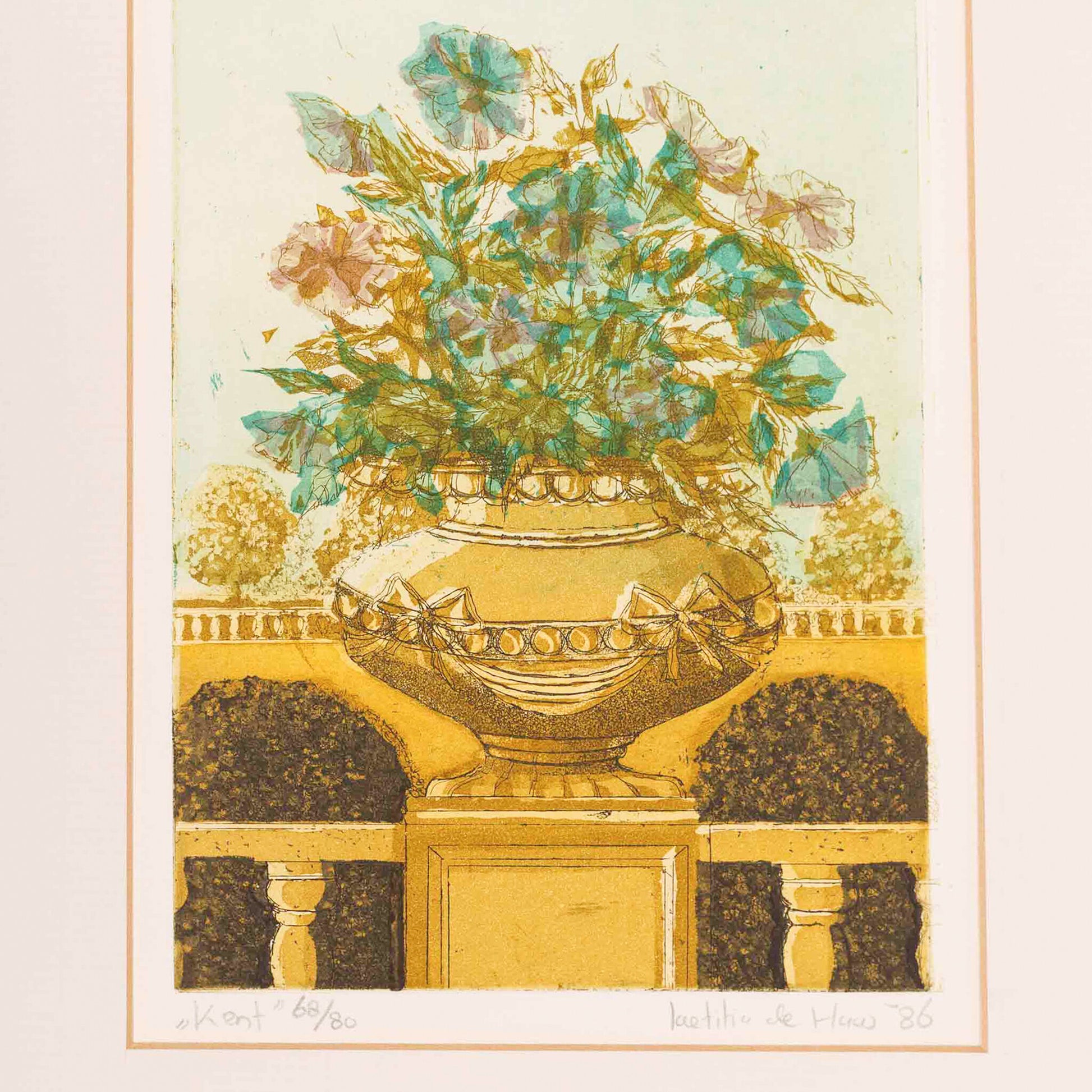 Laetitia de Haas, 'Kent'; 1986-2