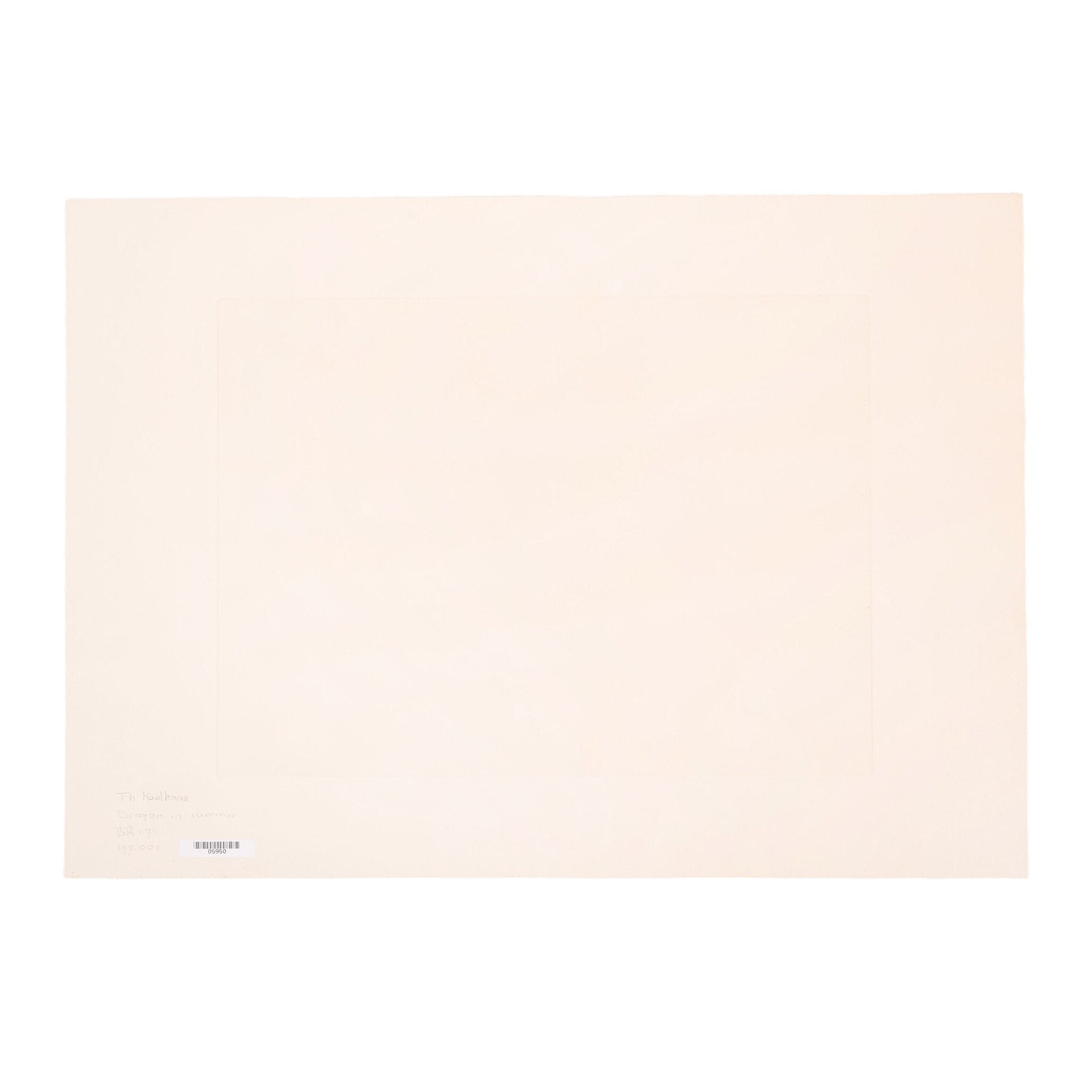 Th. Koolhaas, 'Dragon in summer'; 1980-zoom-7