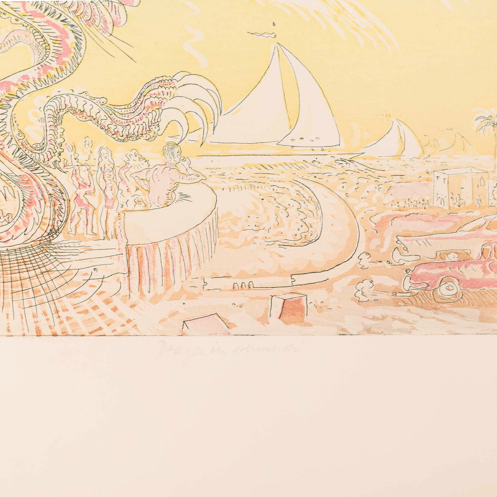 Th. Koolhaas, 'Dragon in summer'; 1980-2