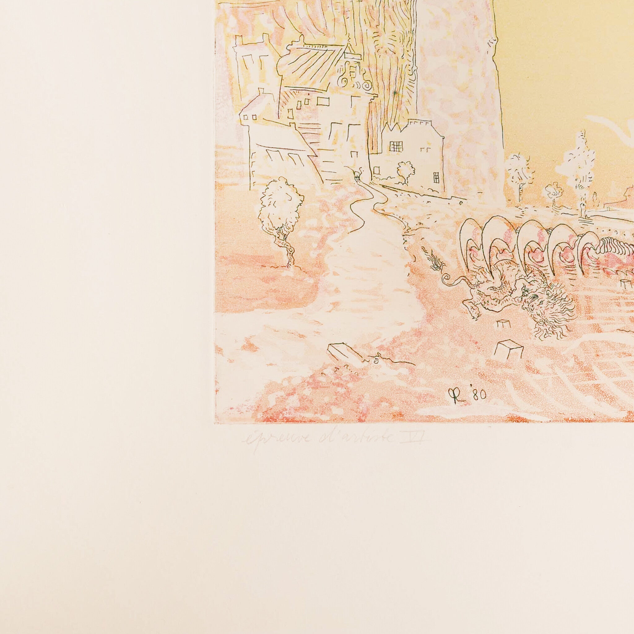 Th. Koolhaas, 'Dragon in summer'; 1980-zoom-3