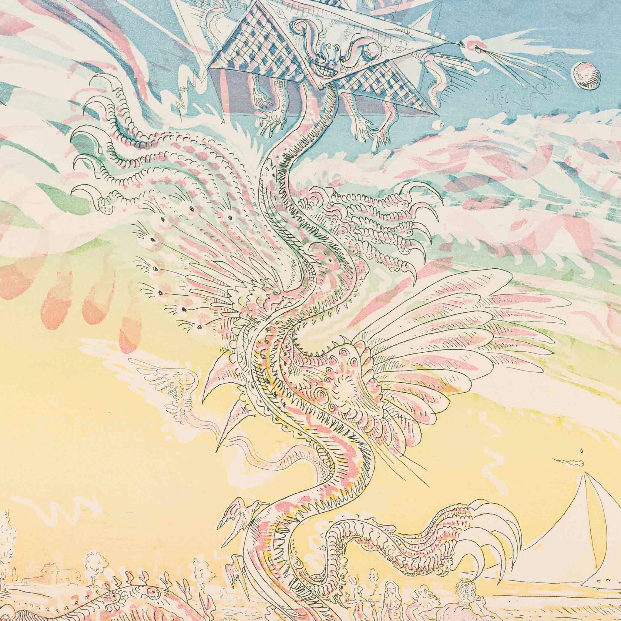 Th. Koolhaas, 'Dragon in summer'; 1980-zoom-4