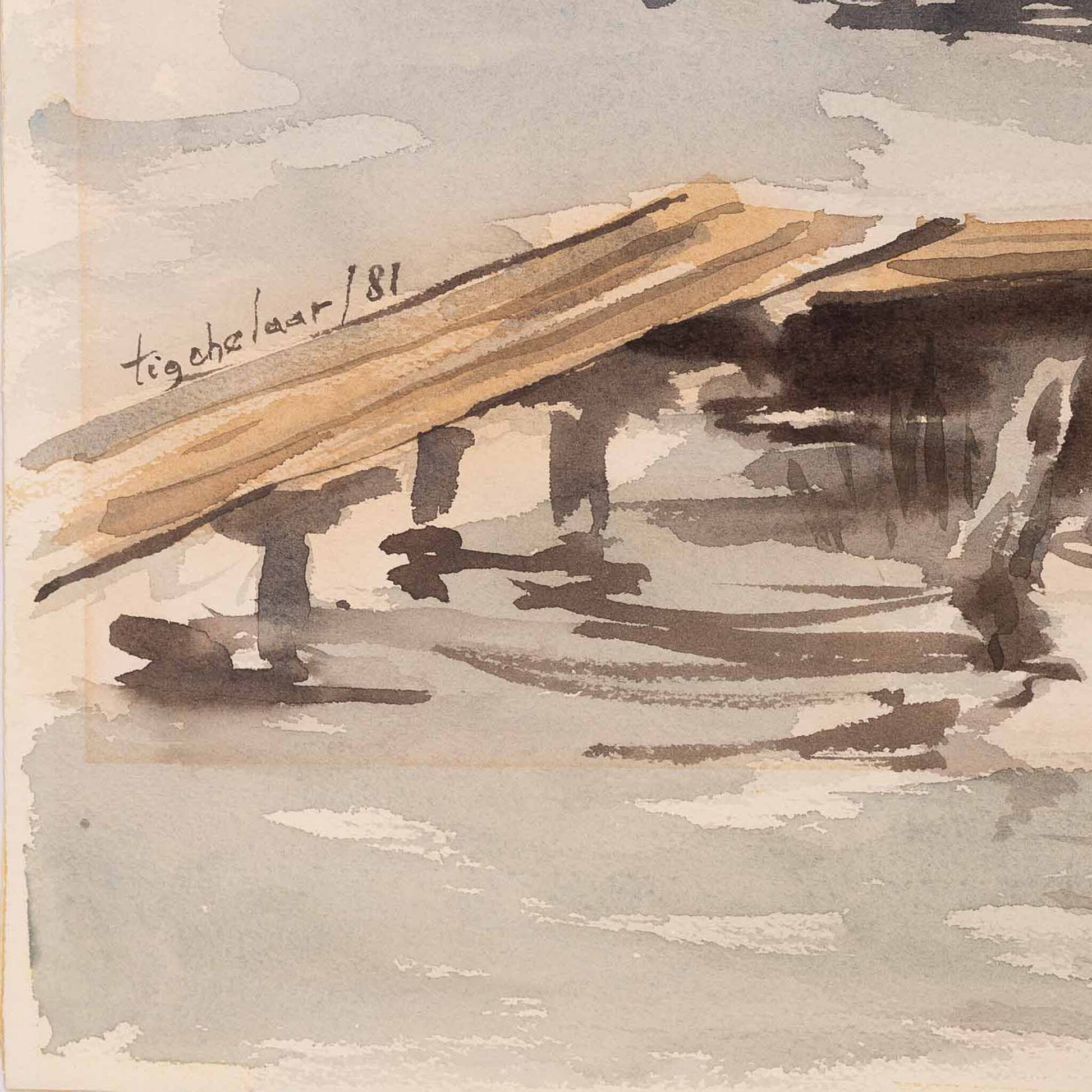 André Tigchelaar,'Landschap'; 1981-2