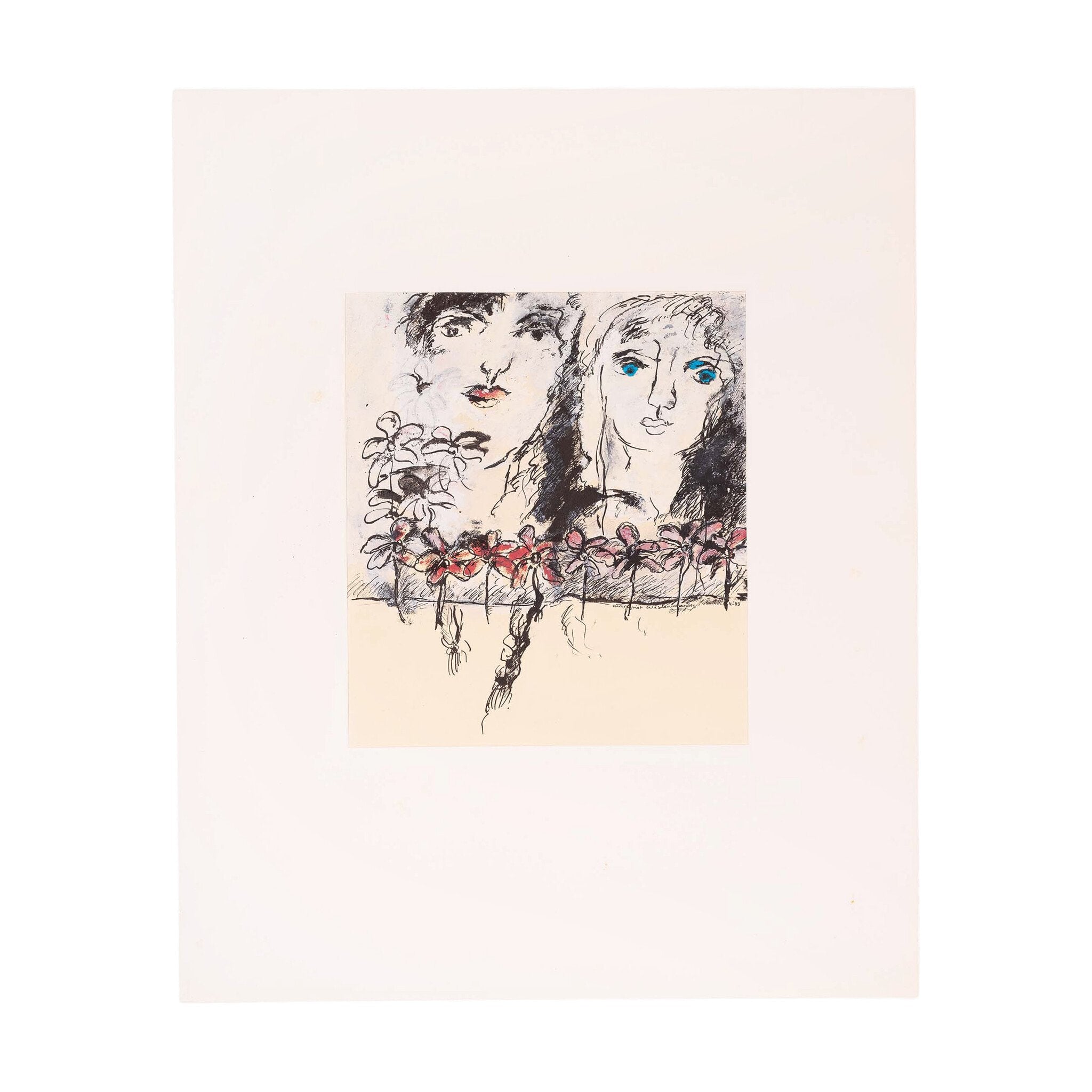 Margriet Westervaarder, 'Vrouwen II'; 1983-zoom-1