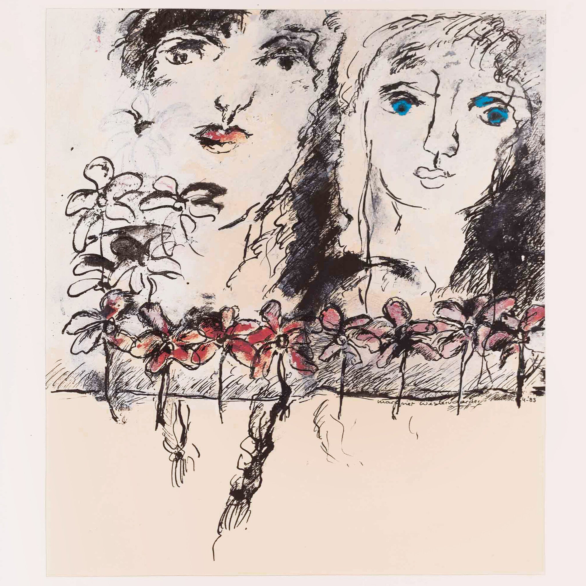 Margriet Westervaarder, 'Vrouwen II'; 1983