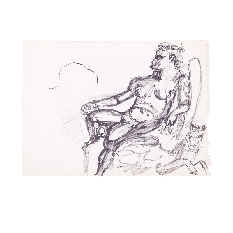 Vier schetsen van sculpturen-zoom-