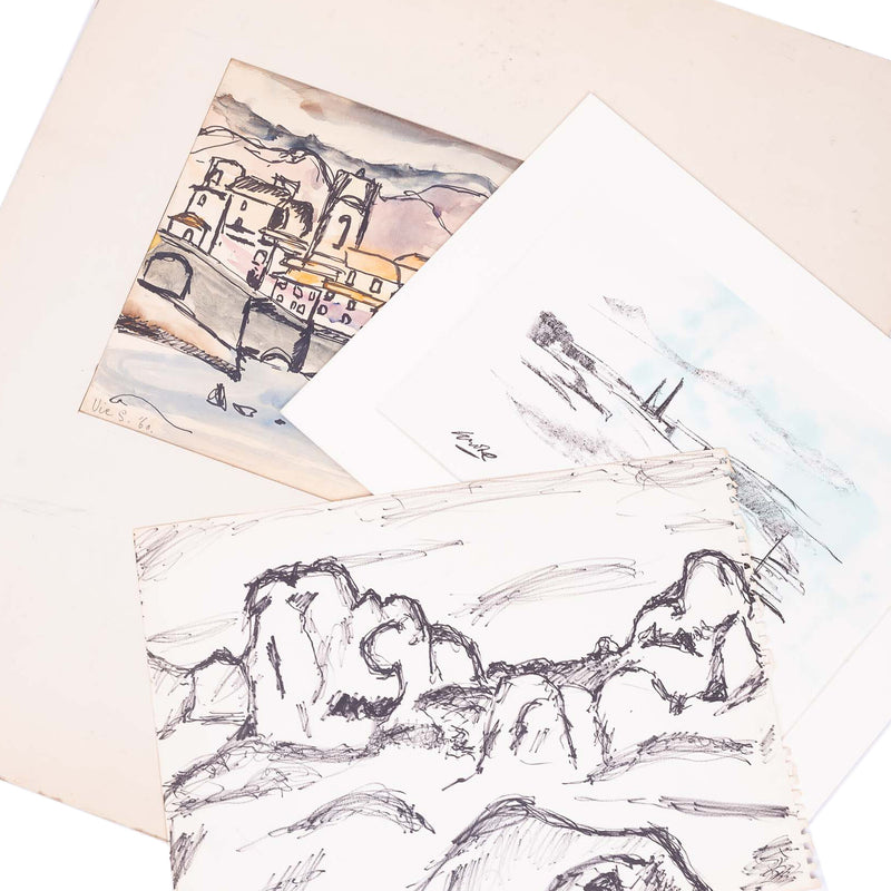 Drie landschappen-zoom-