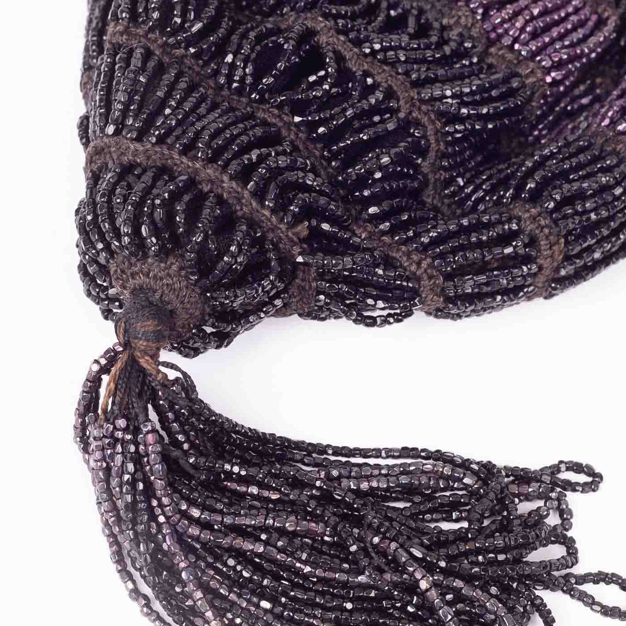 Avondtas met kralen, eind 19e eeuw-zoom-7