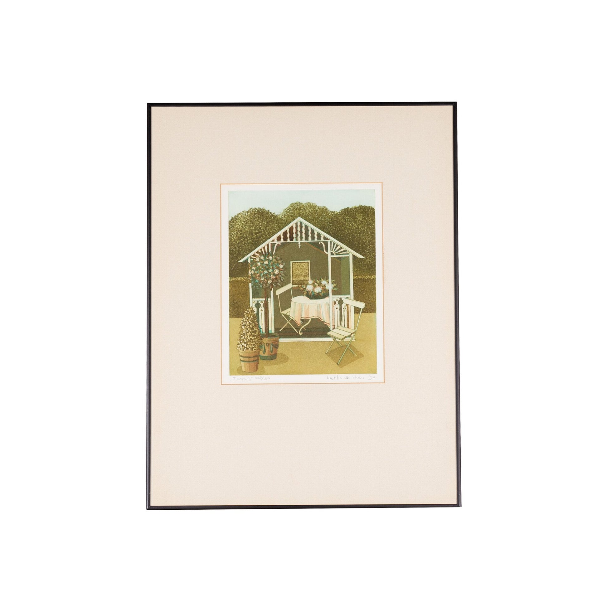 Laetitia de Haas, 'Tuinhuis'; 1990-1