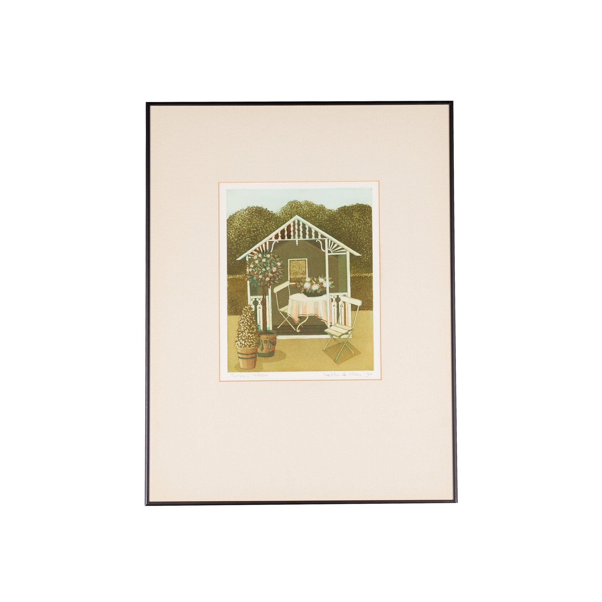 Laetitia de Haas, 'Tuinhuis'; 1990-zoom-1