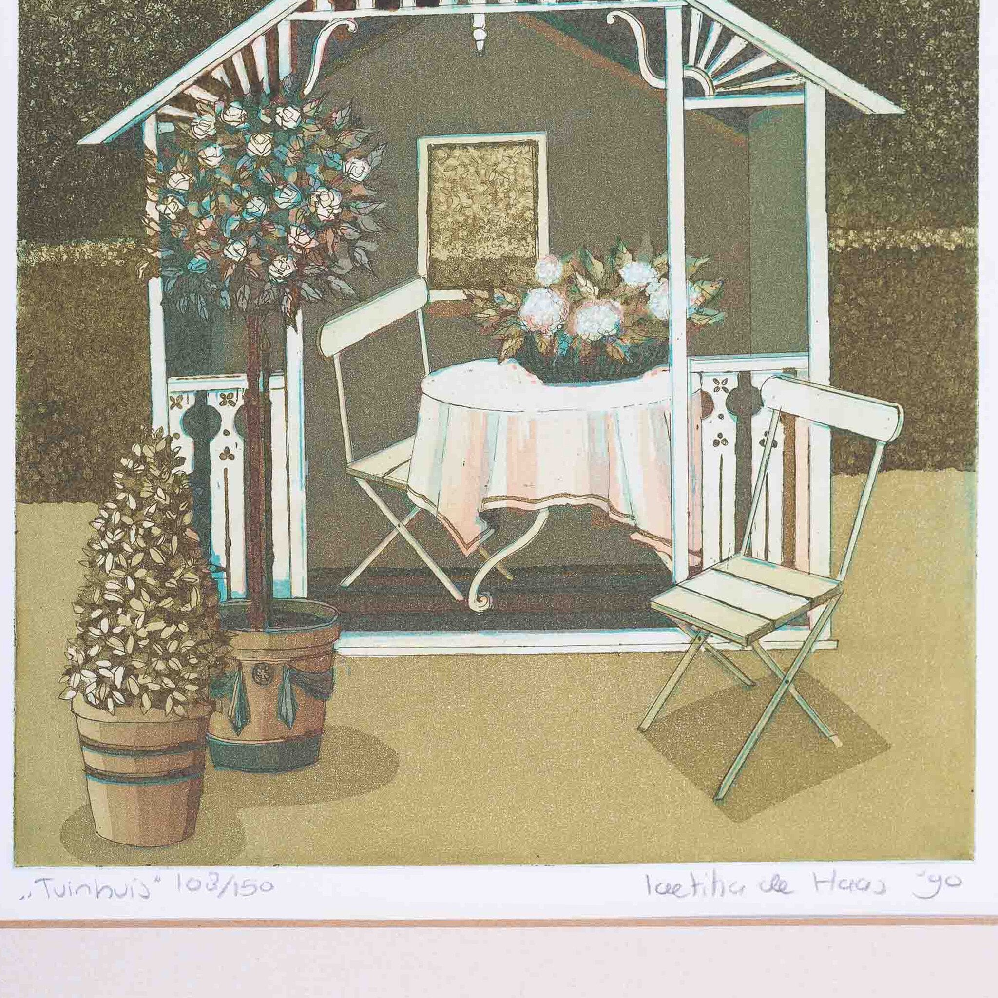 Laetitia de Haas, 'Tuinhuis'; 1990-zoom-2