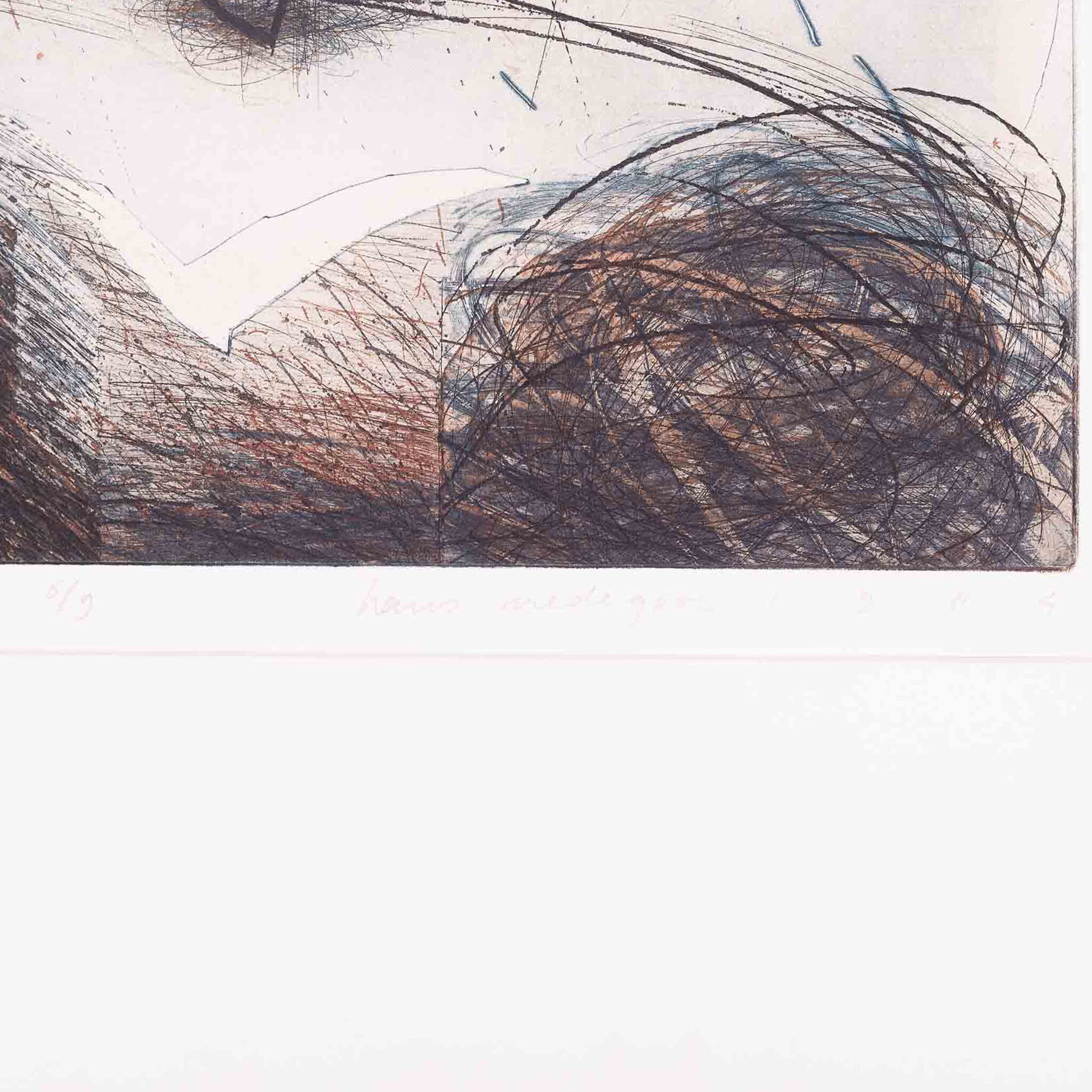 Hans Vredegoor, 'Vallende vogel IV'; 1984-zoom-3