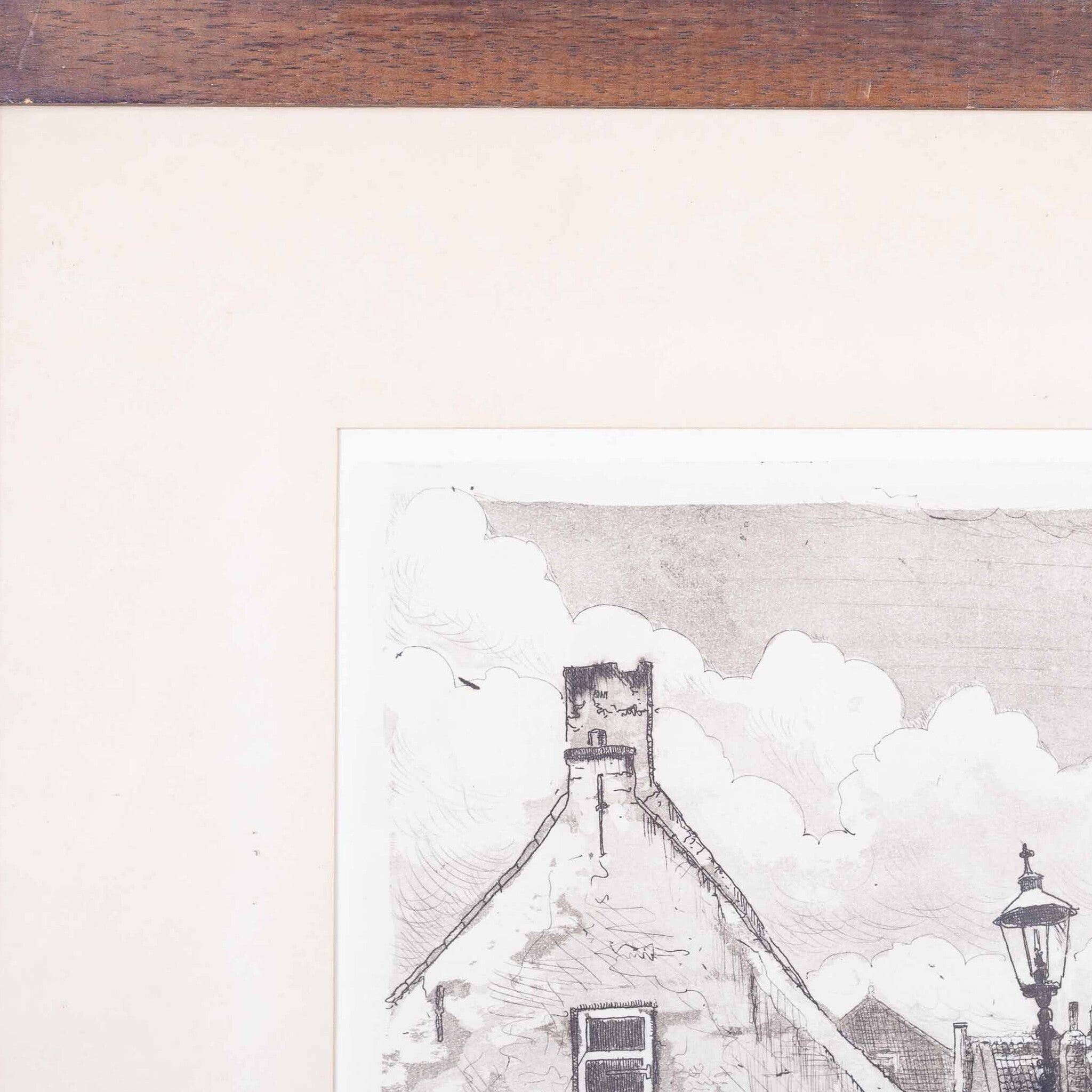 Karel Kok, 'Jan Kroonsweg met museumboerderij in 1925', 1977-zoom-4