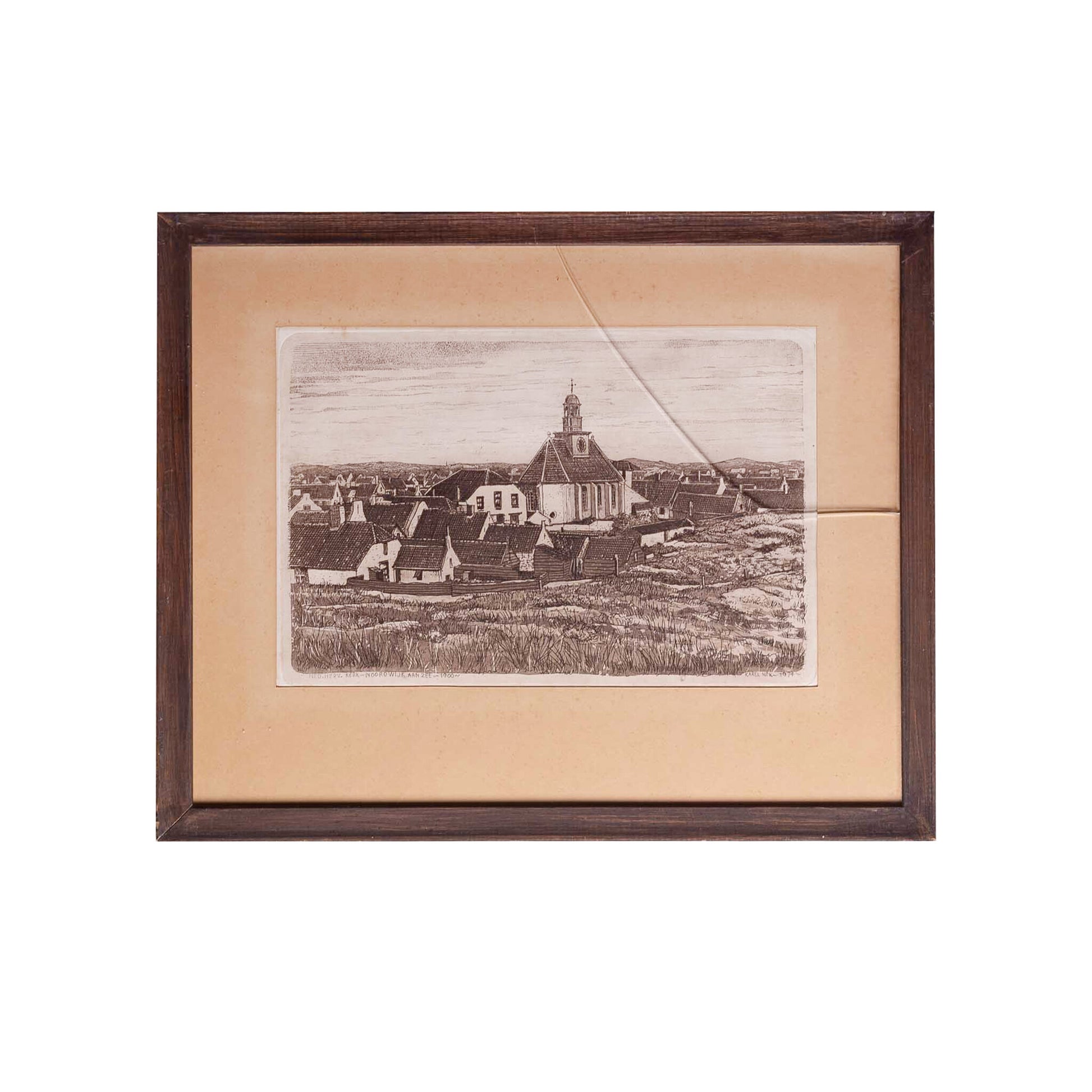 Karel Kok, Ned. Herv. Kerk Noordwijk aan Zee anno 1900, 1974-1