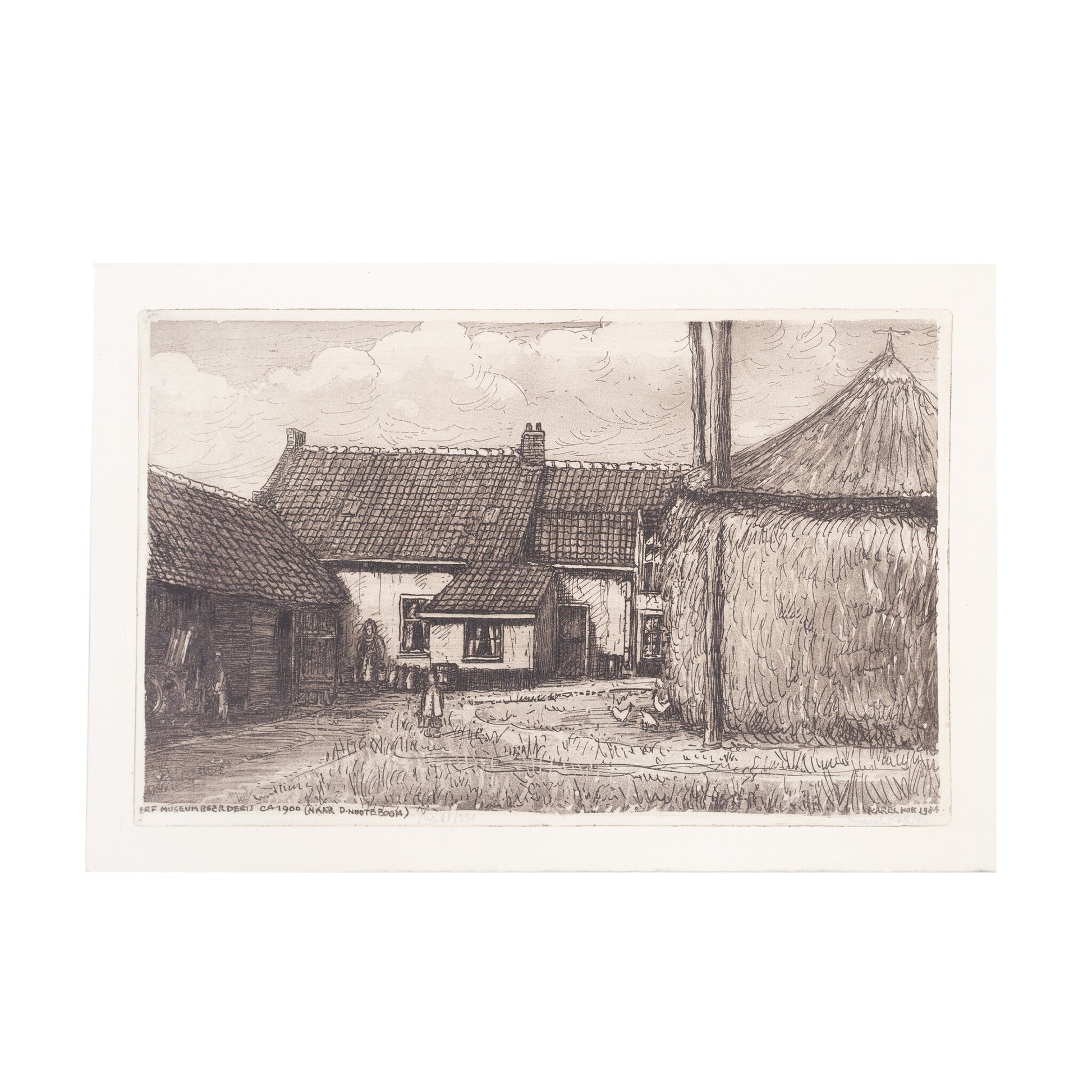 Drie etsen van Karel Kok-2