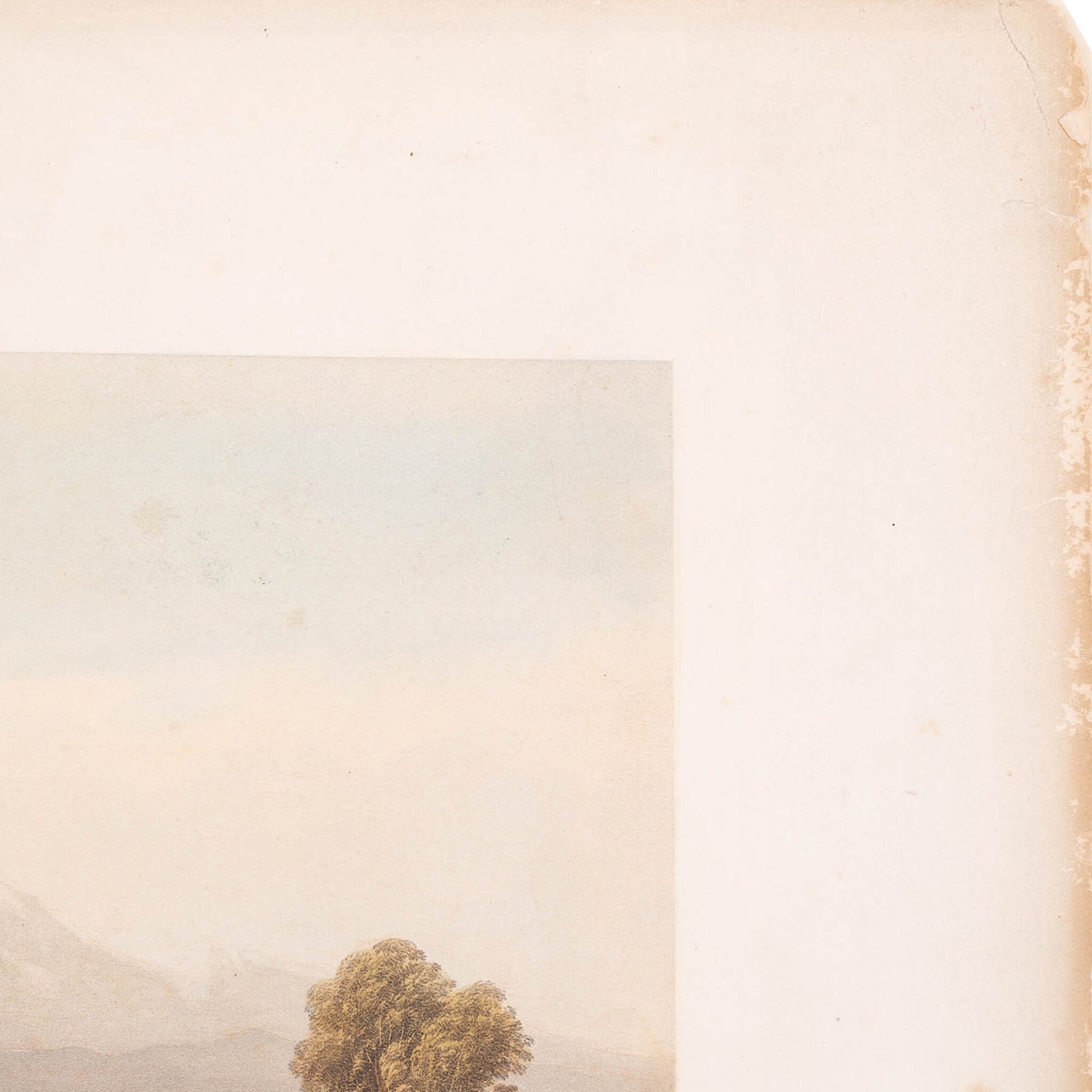 Prent 'Pont sul Po presso Valenza' door R.K. Thomas, C. Bossoli, midden 19e eeuw-5