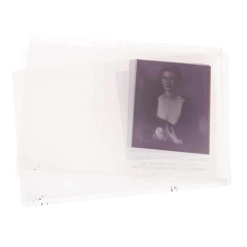 Hommage aan Theo Swagemakers met negatieven, 1983-zoom-
