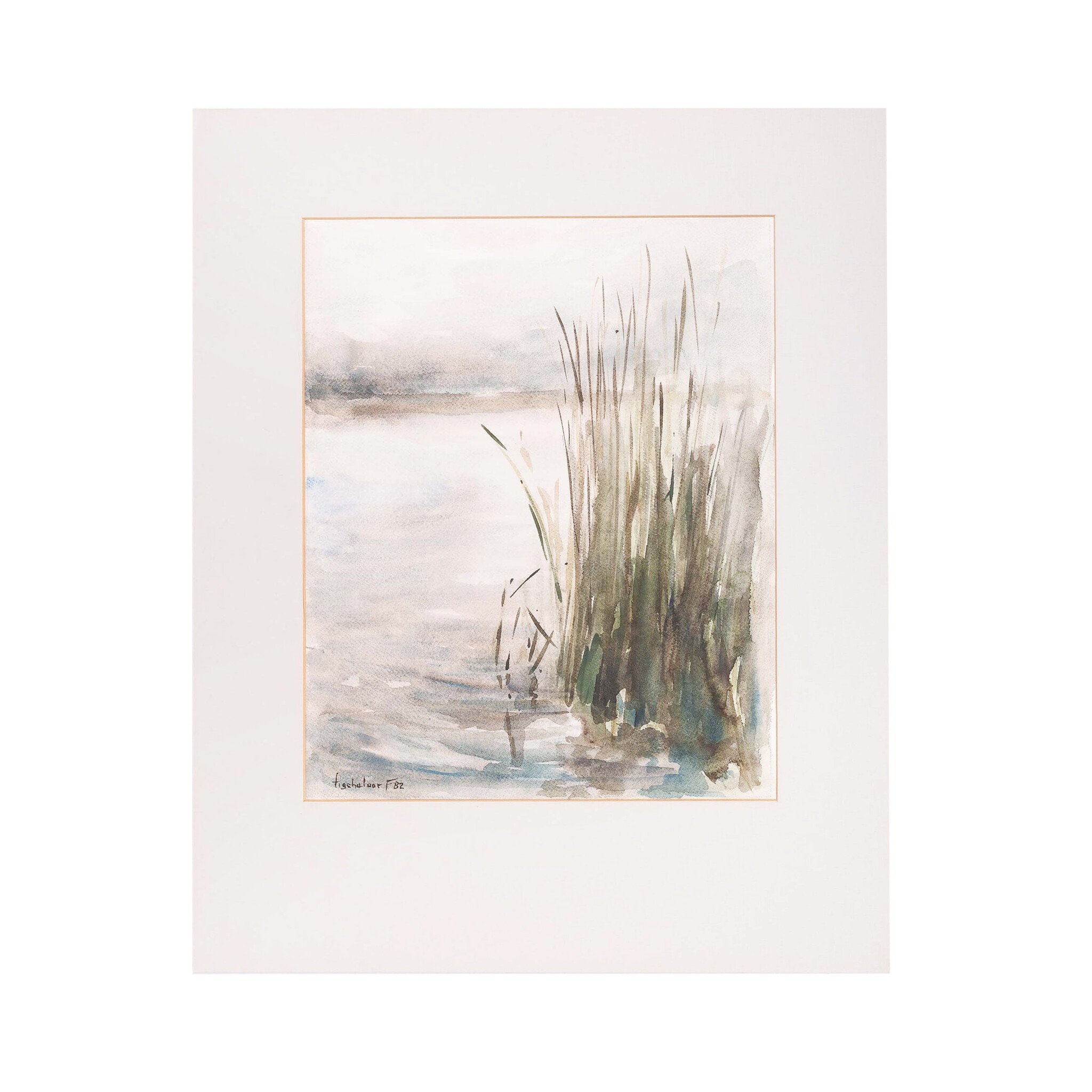 A. Tigchelaar, 'Landschap'; 1982-zoom-1
