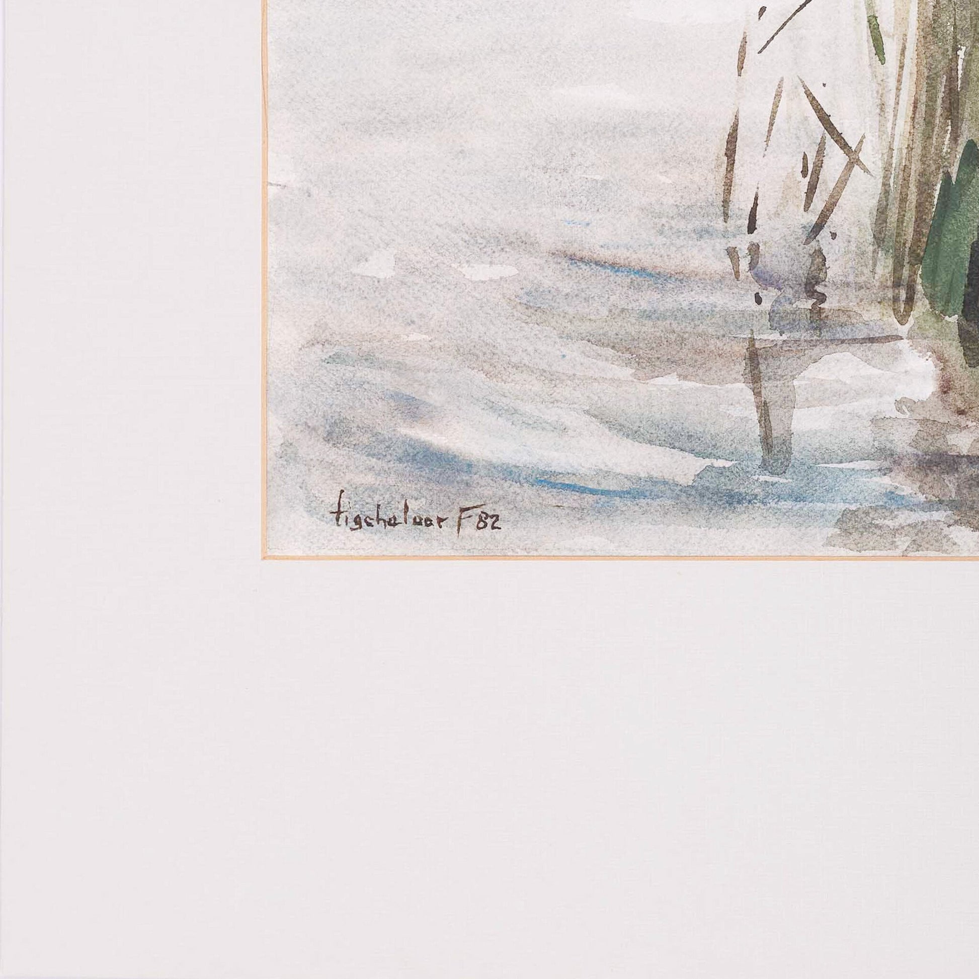 A. Tigchelaar, 'Landschap'; 1982-3