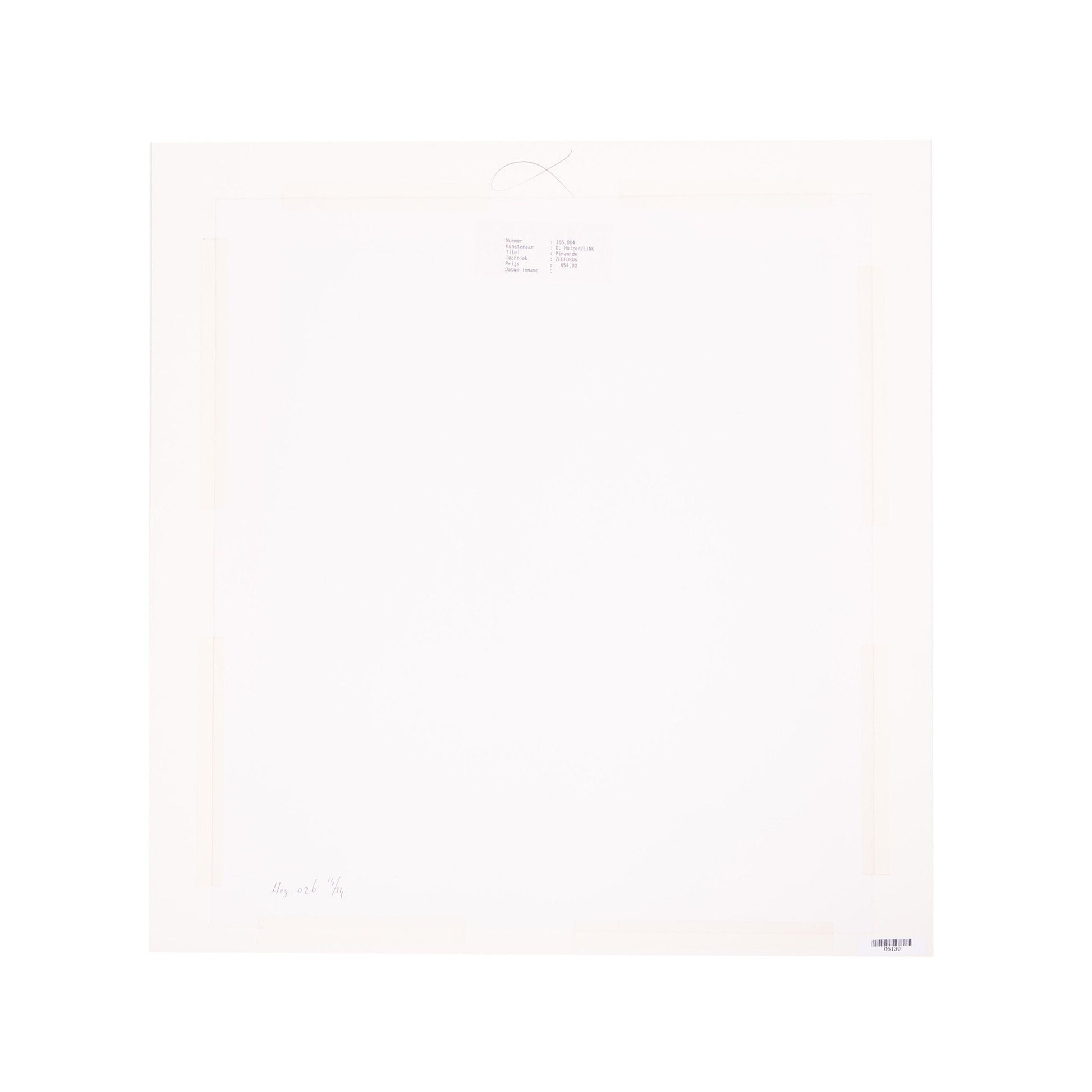 D. Huizer, 'Piramiden'; 1982-7