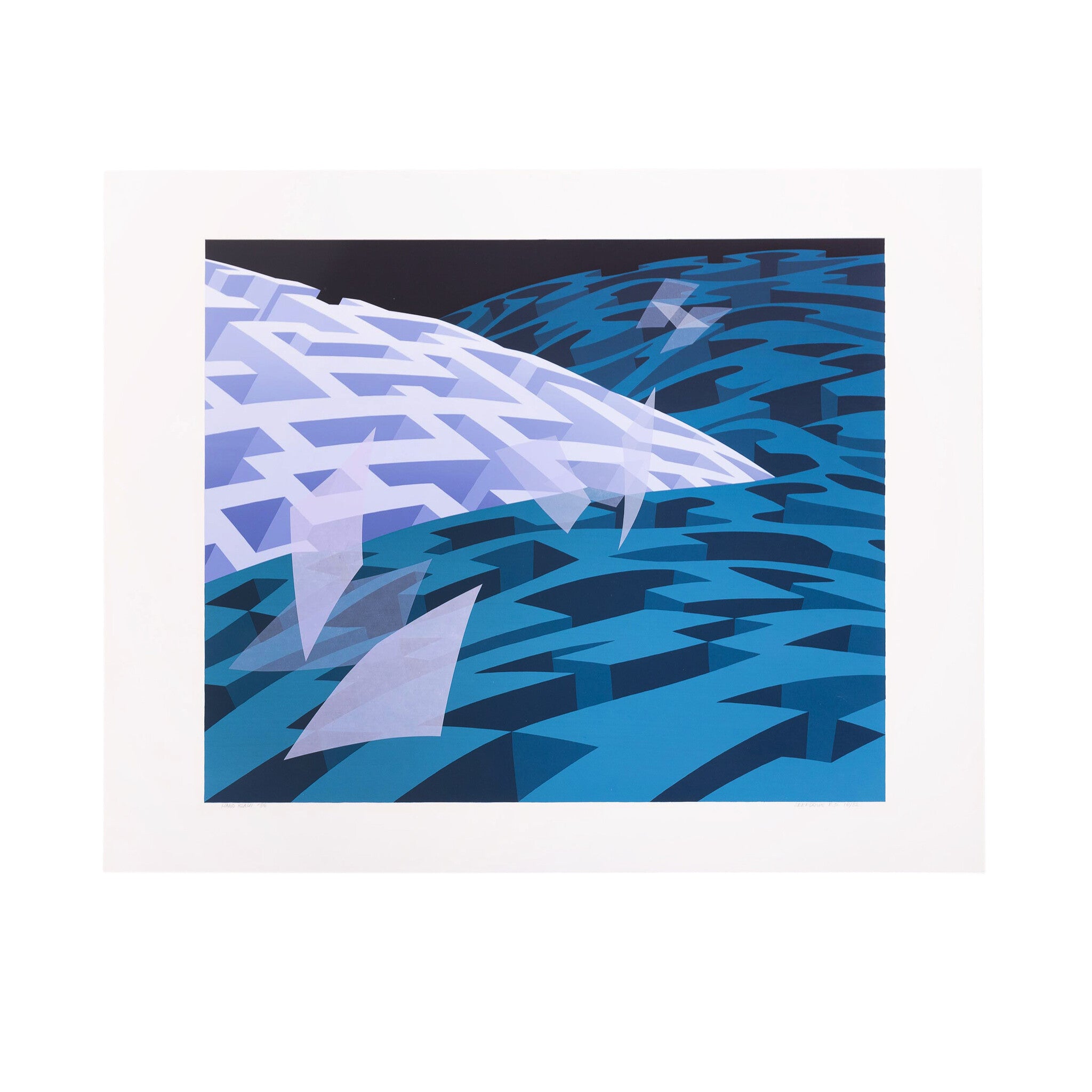 Hans Klaui, 'Zonder titel'; 1986