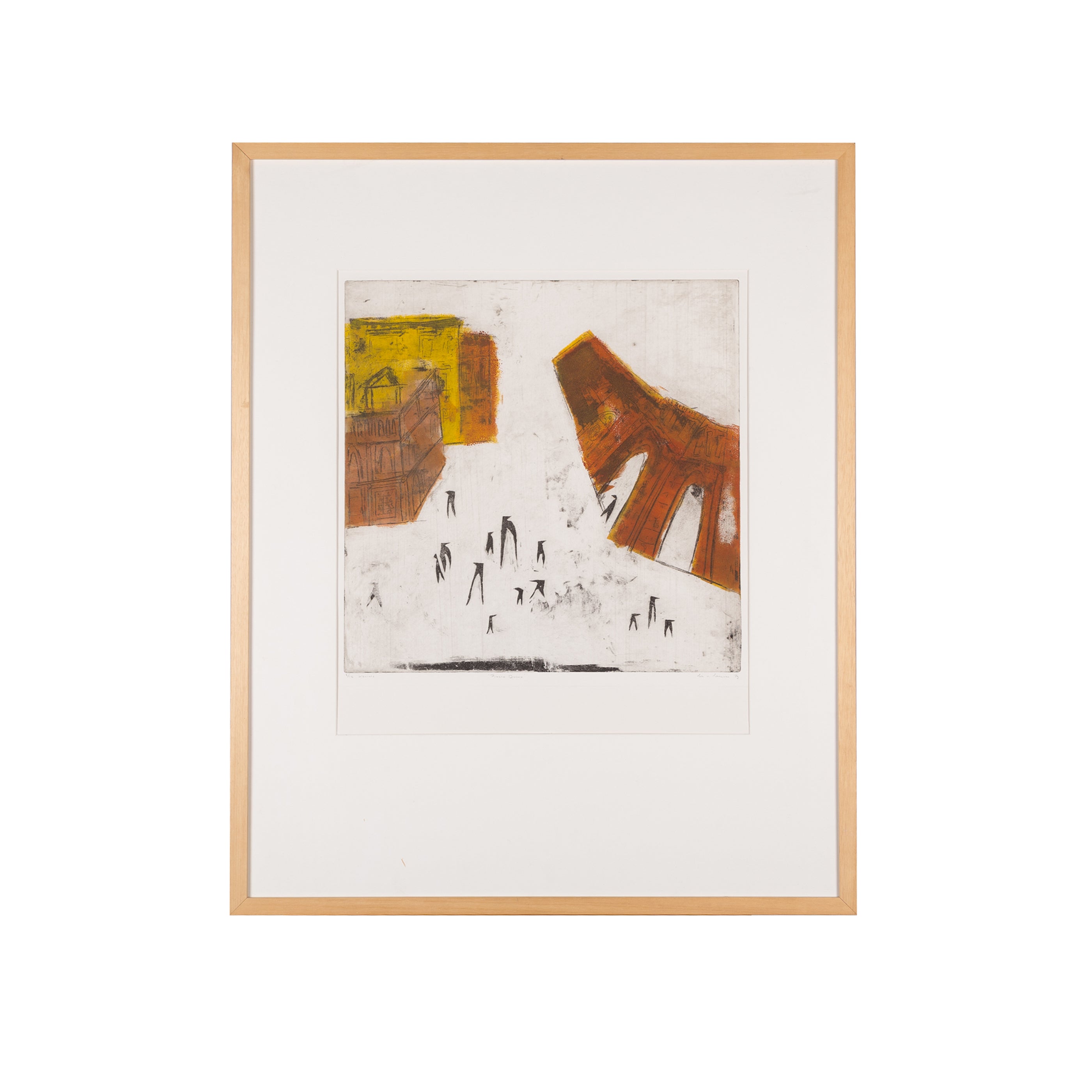 C.H. van Leeuwen, 'Piazza Duomo', 1989