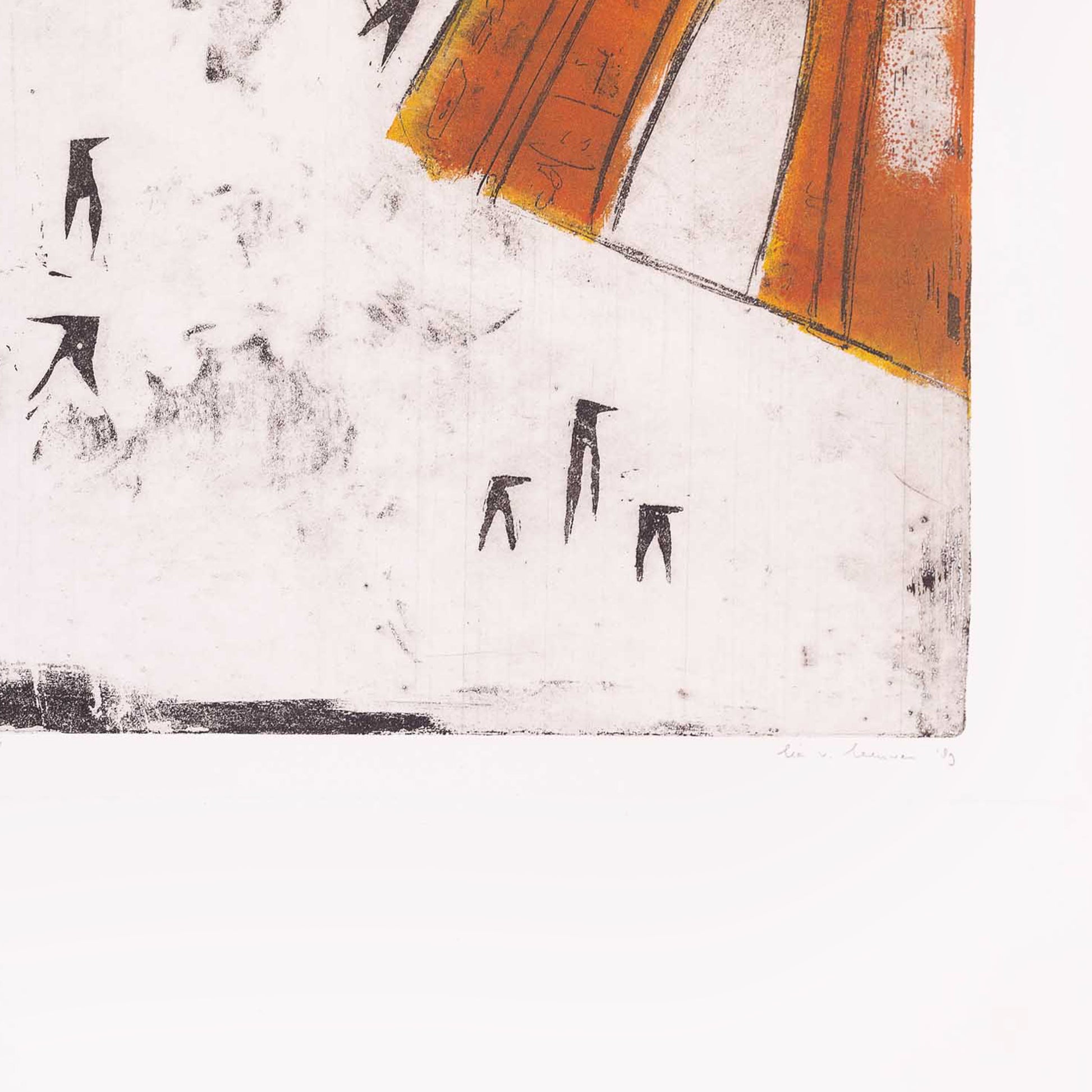 C.H. van Leeuwen, 'Piazza Duomo', 1989-4