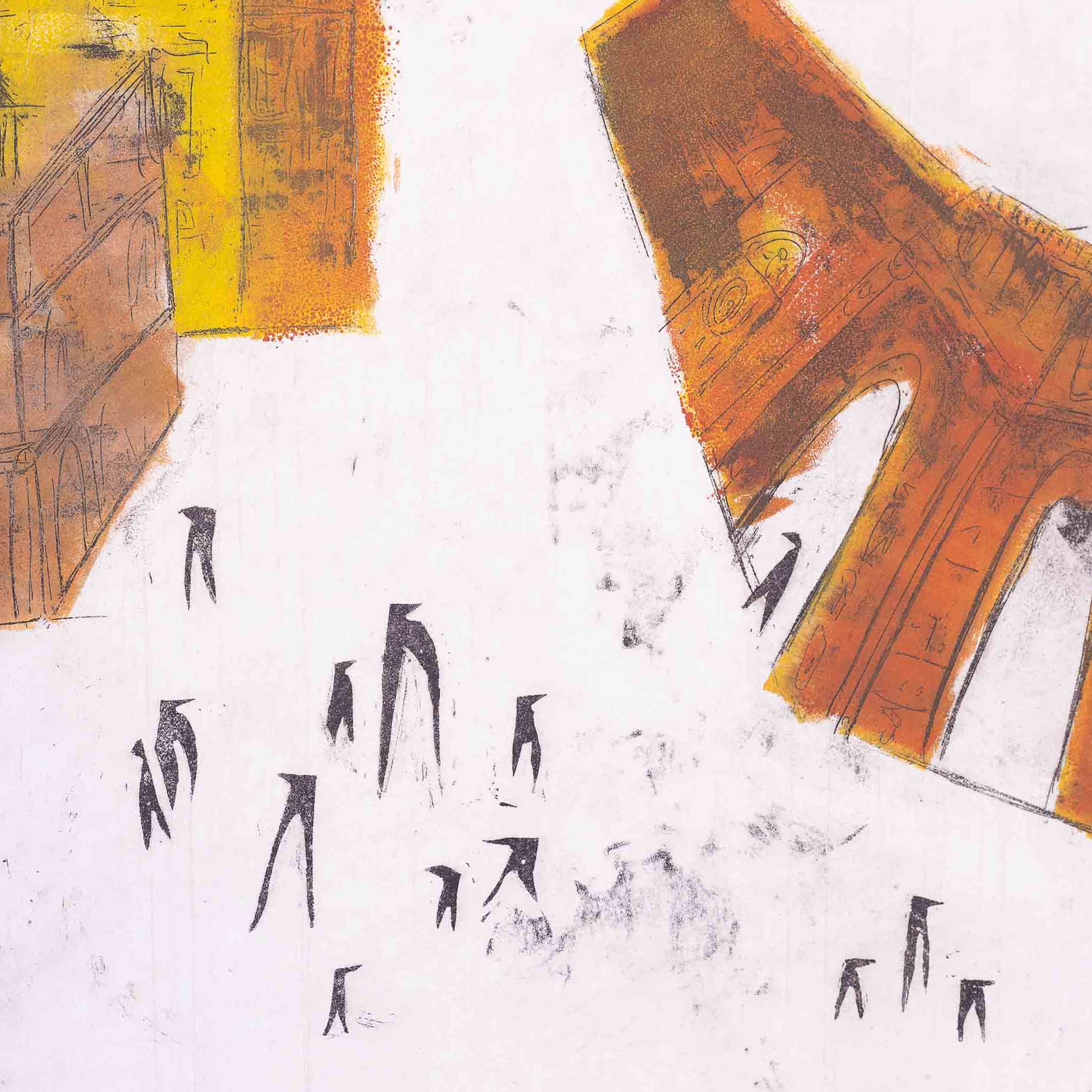 C.H. van Leeuwen, 'Piazza Duomo', 1989