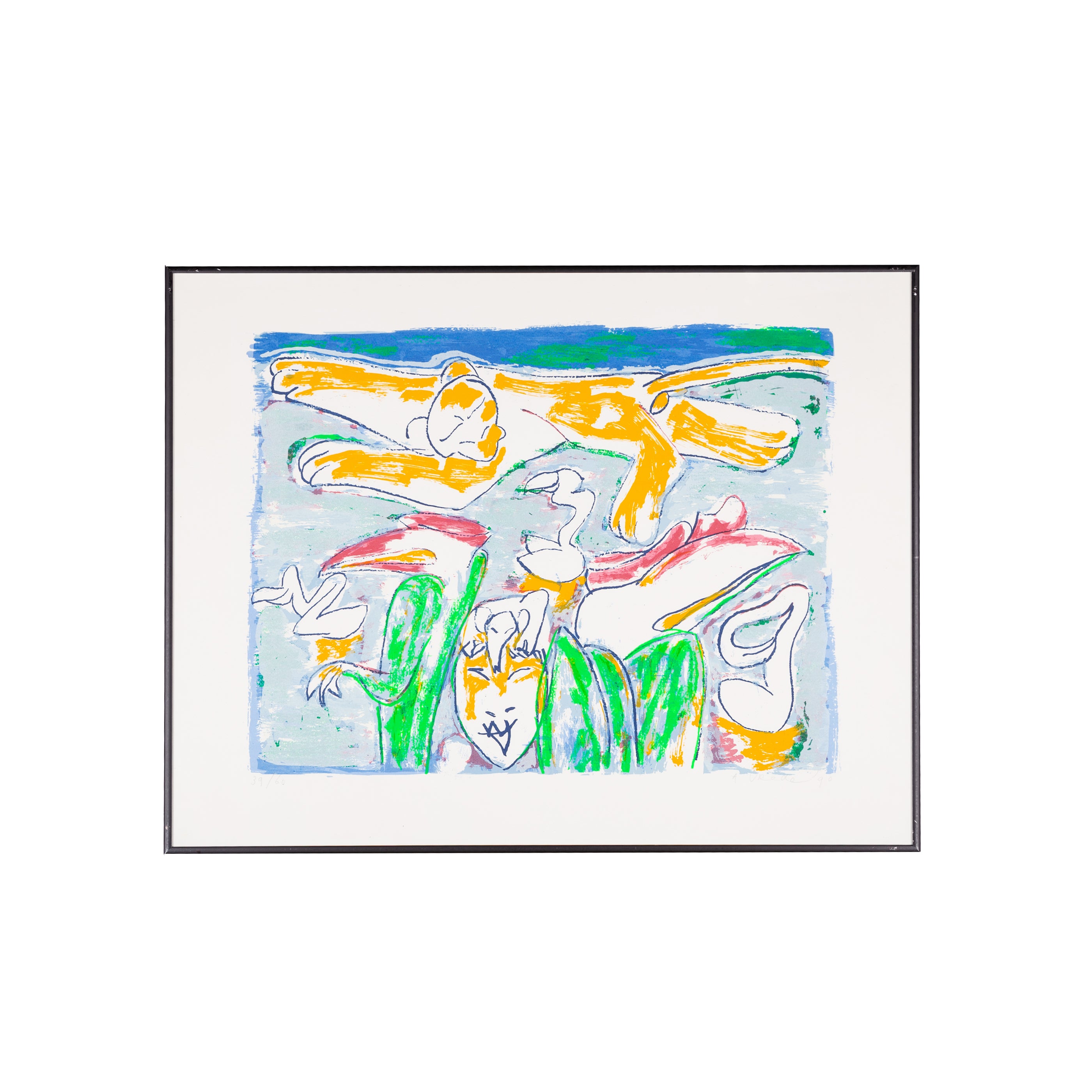Anton Vrede, 'Zonder titel', 1990