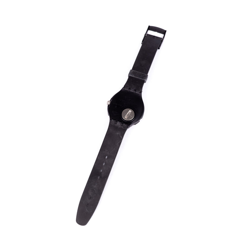 Swatch 'Barrier Reef', 1990; Swatch 'Black Wave', 1992-zoom-