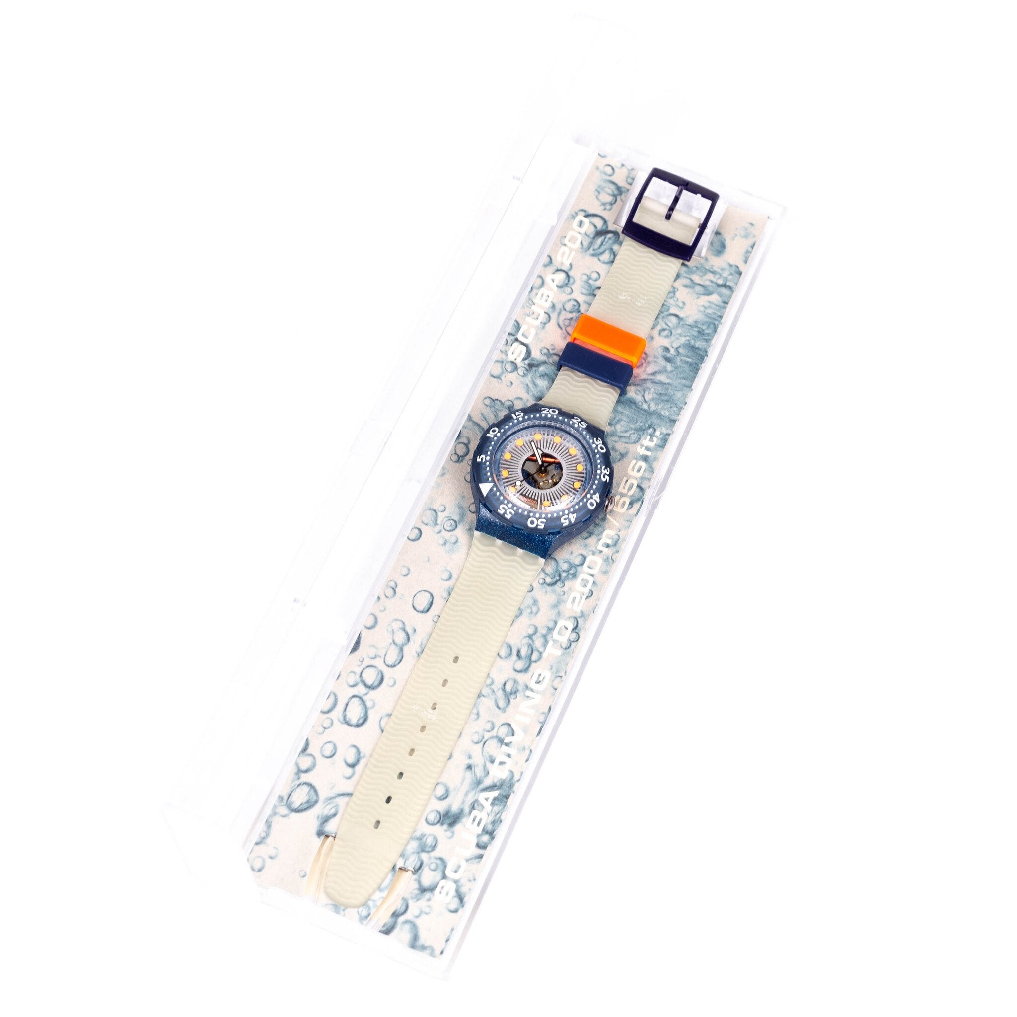 Swatch 'Hyppocampus', 1991; Swatch 'Silver Trace', 1993-zoom-2