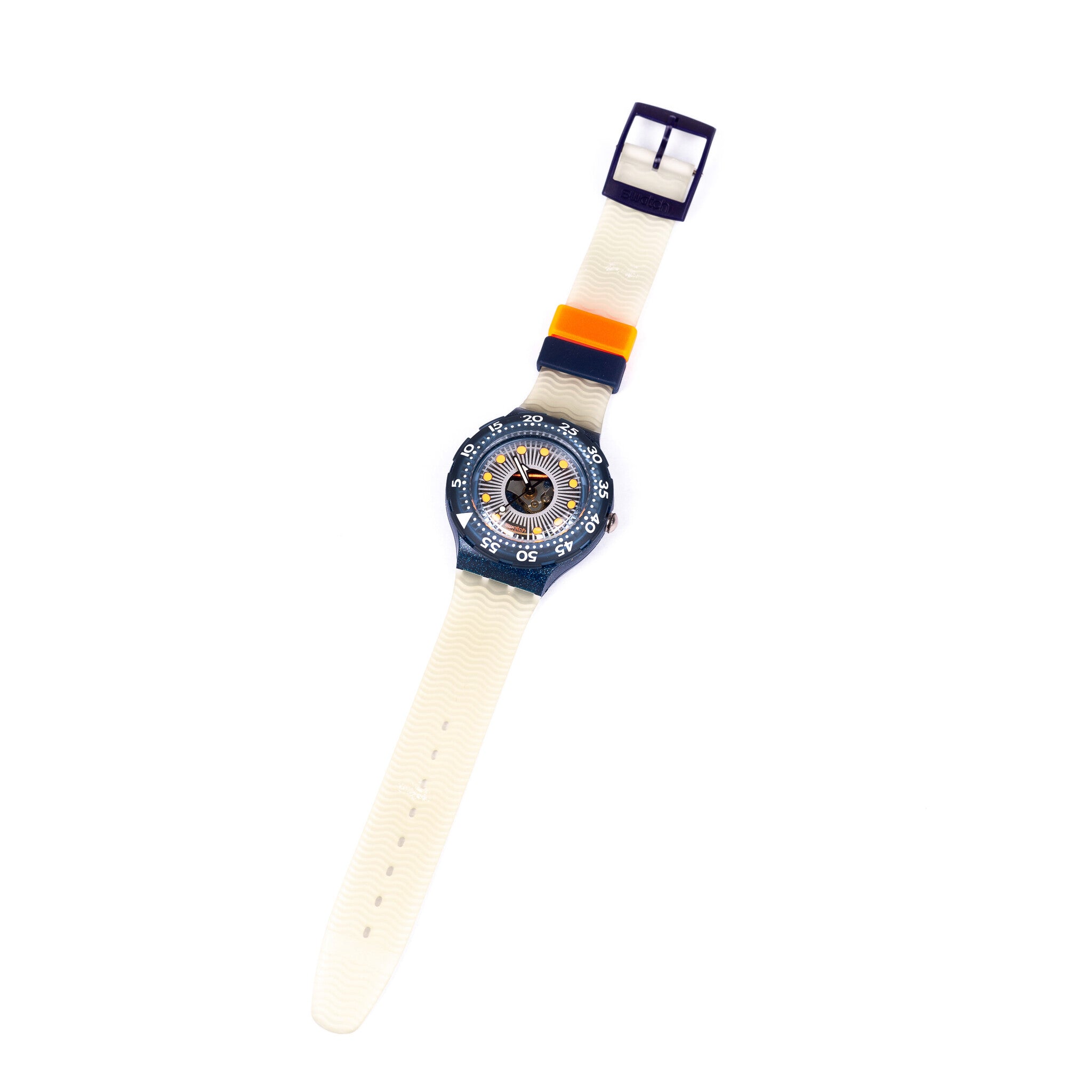 Swatch 'Hyppocampus', 1991; Swatch 'Silver Trace', 1993-zoom-3