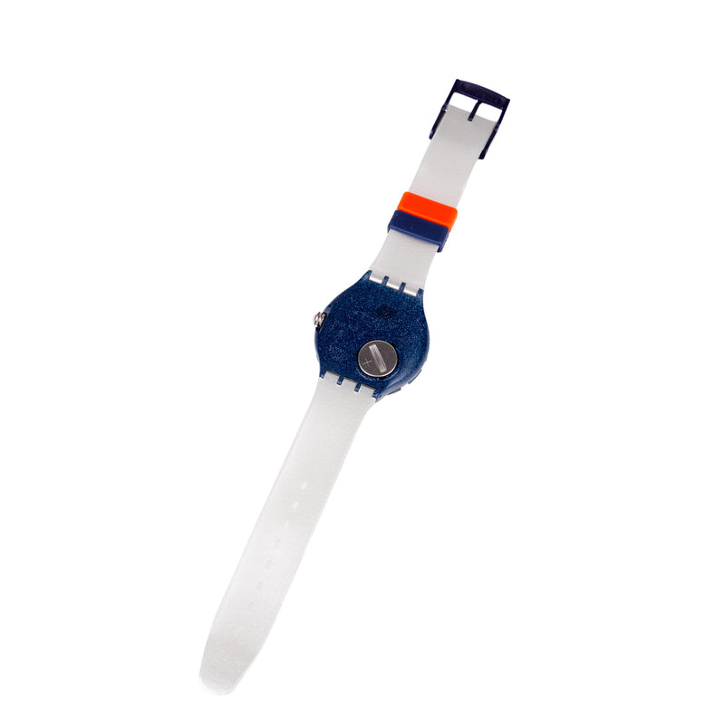 Swatch 'Hyppocampus', 1991; Swatch 'Silver Trace', 1993-zoom-