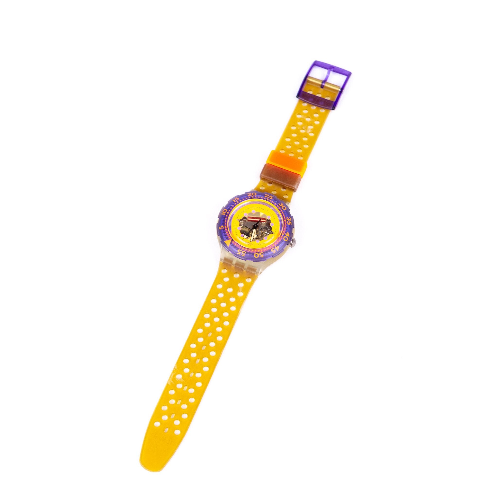 Swatch 'Hyppocampus', 1991; Swatch 'Silver Trace', 1993-zoom-7