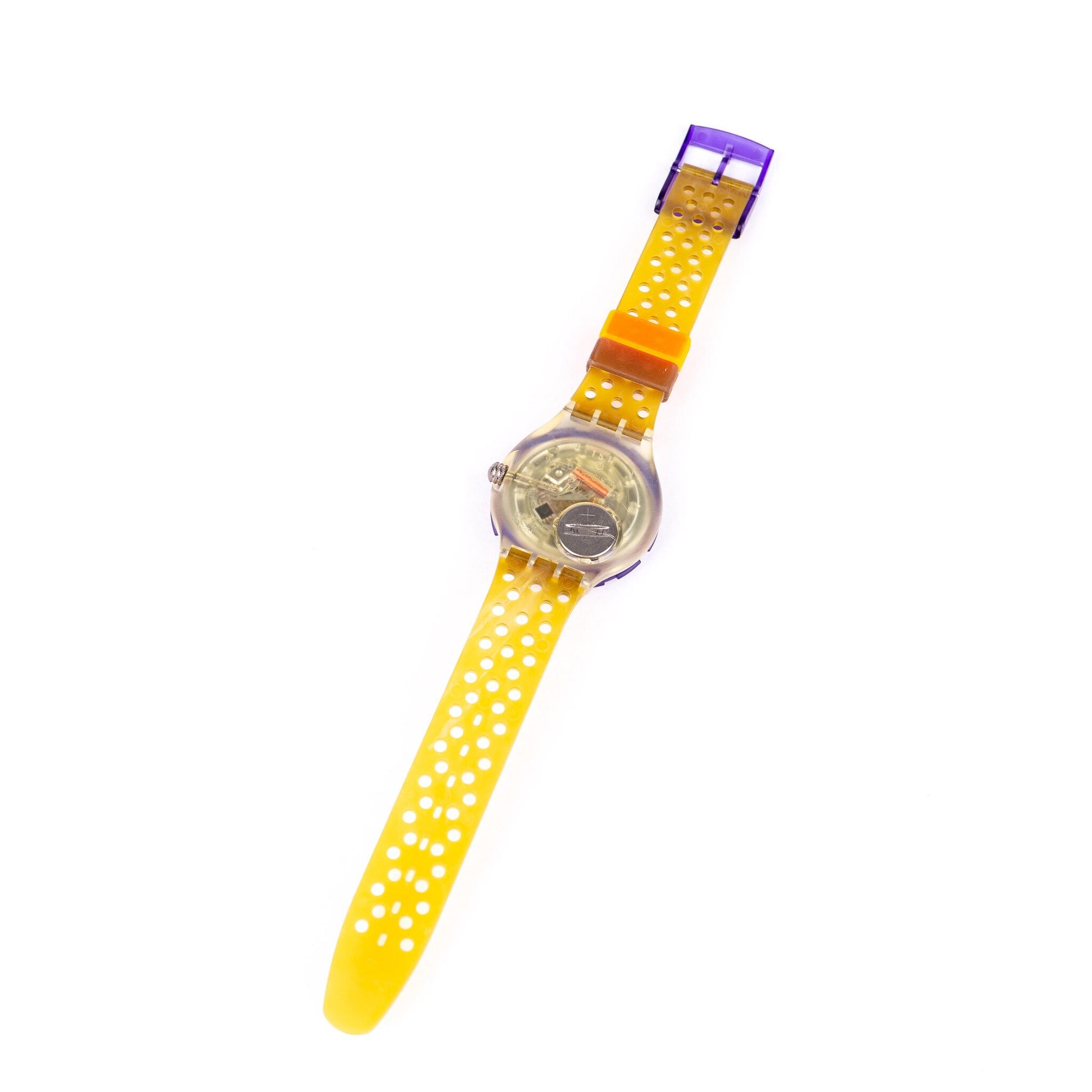Swatch 'Hyppocampus', 1991; Swatch 'Silver Trace', 1993-8
