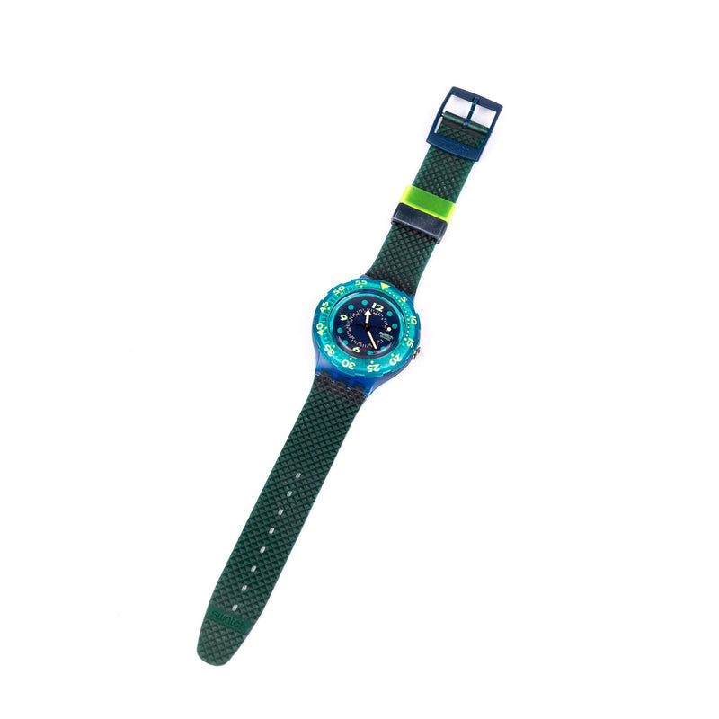 Swatch 'Blue Moon', 1991; Swatch 'Blue Matic', 1993-zoom-