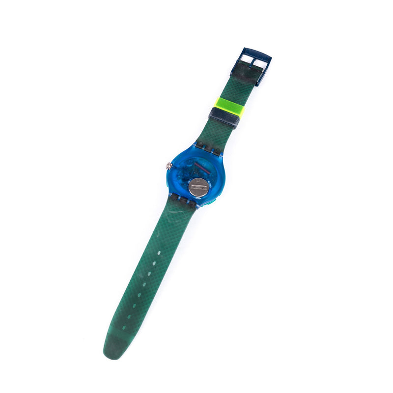 Swatch 'Blue Moon', 1991; Swatch 'Blue Matic', 1993-zoom-