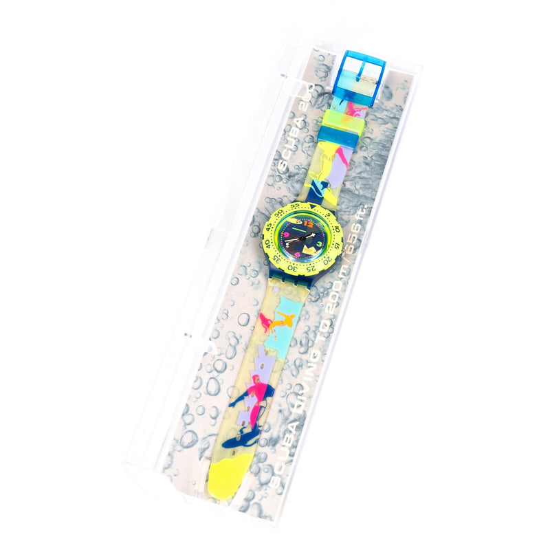 Swatch 'Bombola', 1993; Swatch 'Over the wave', 1993-zoom-