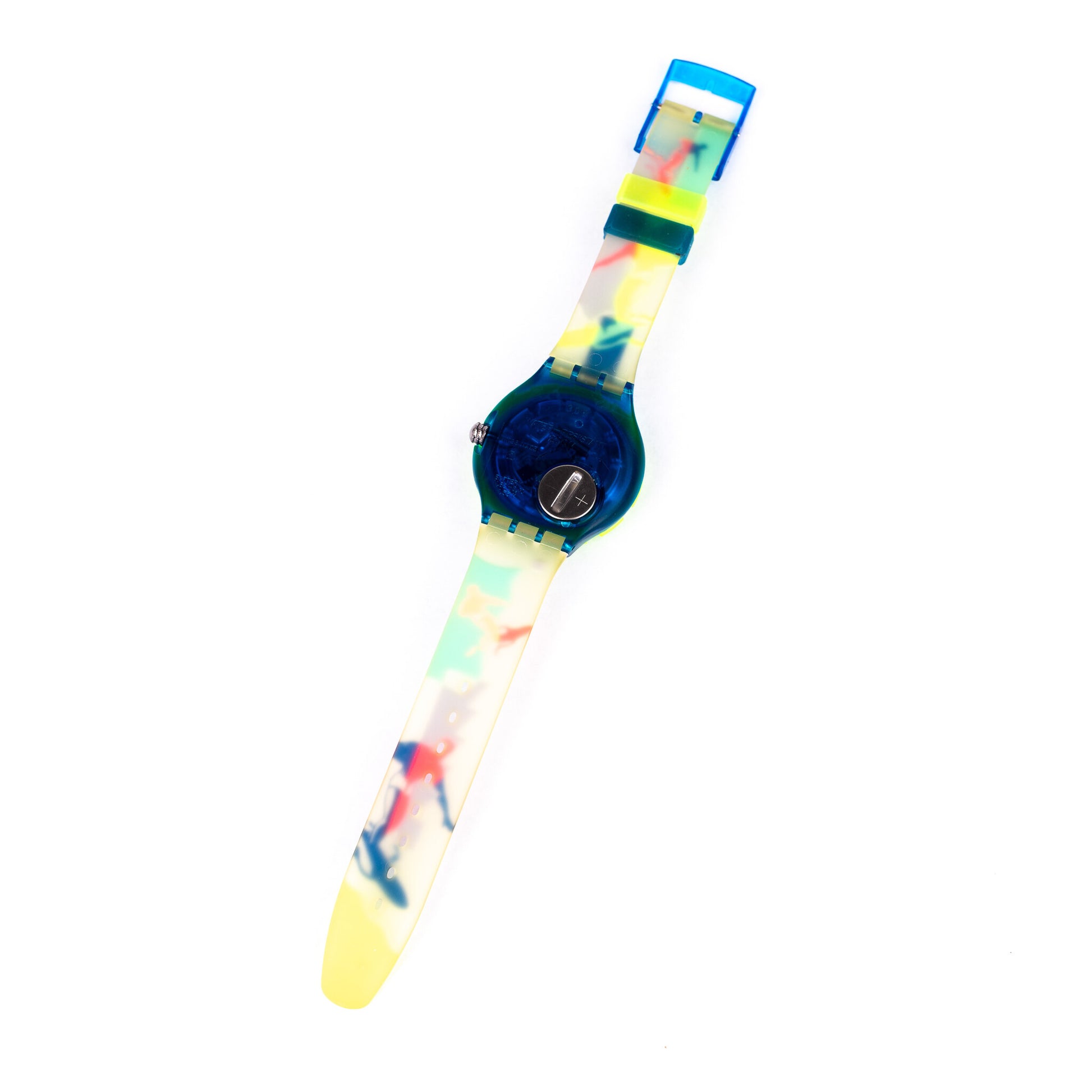 Swatch 'Bombola', 1993; Swatch 'Over the wave', 1993-7