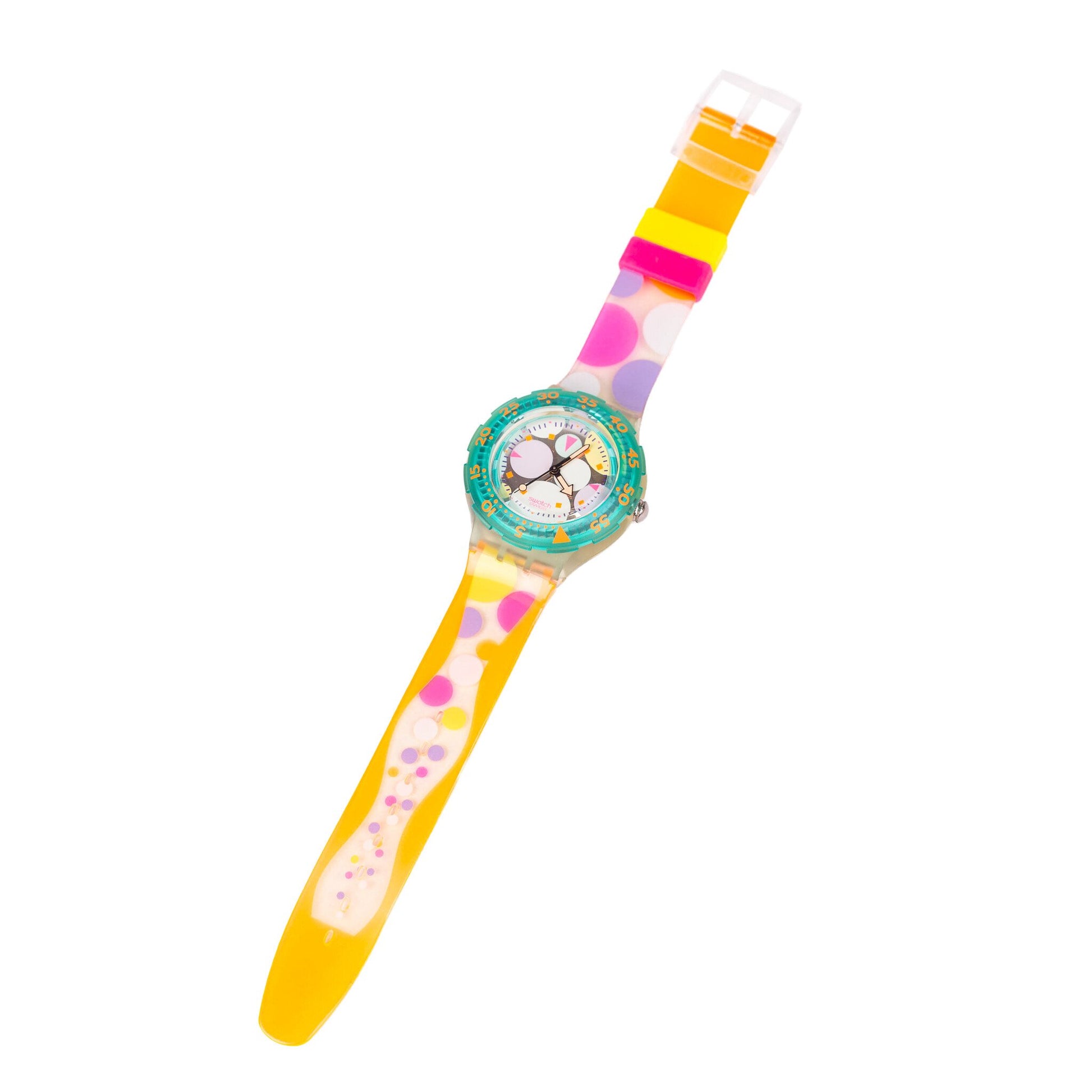 Swatch, 'Sea Grapes', 1992; 'Eggs Dream' 1994 en 'Tropical Heat', 2002-7