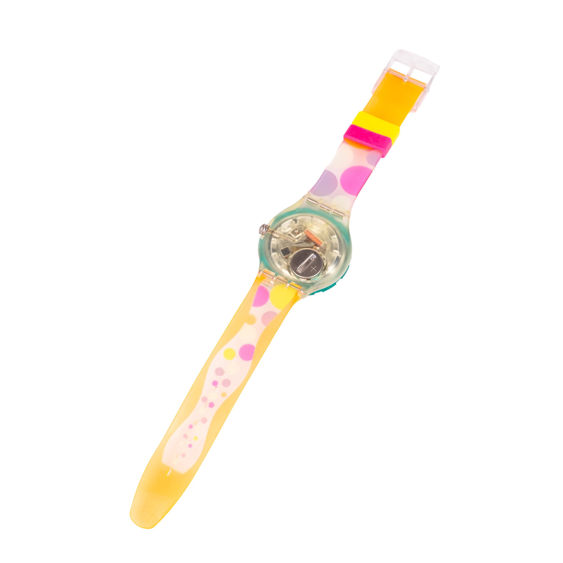 Swatch, 'Sea Grapes', 1992; 'Eggs Dream' 1994 en 'Tropical Heat', 2002-8