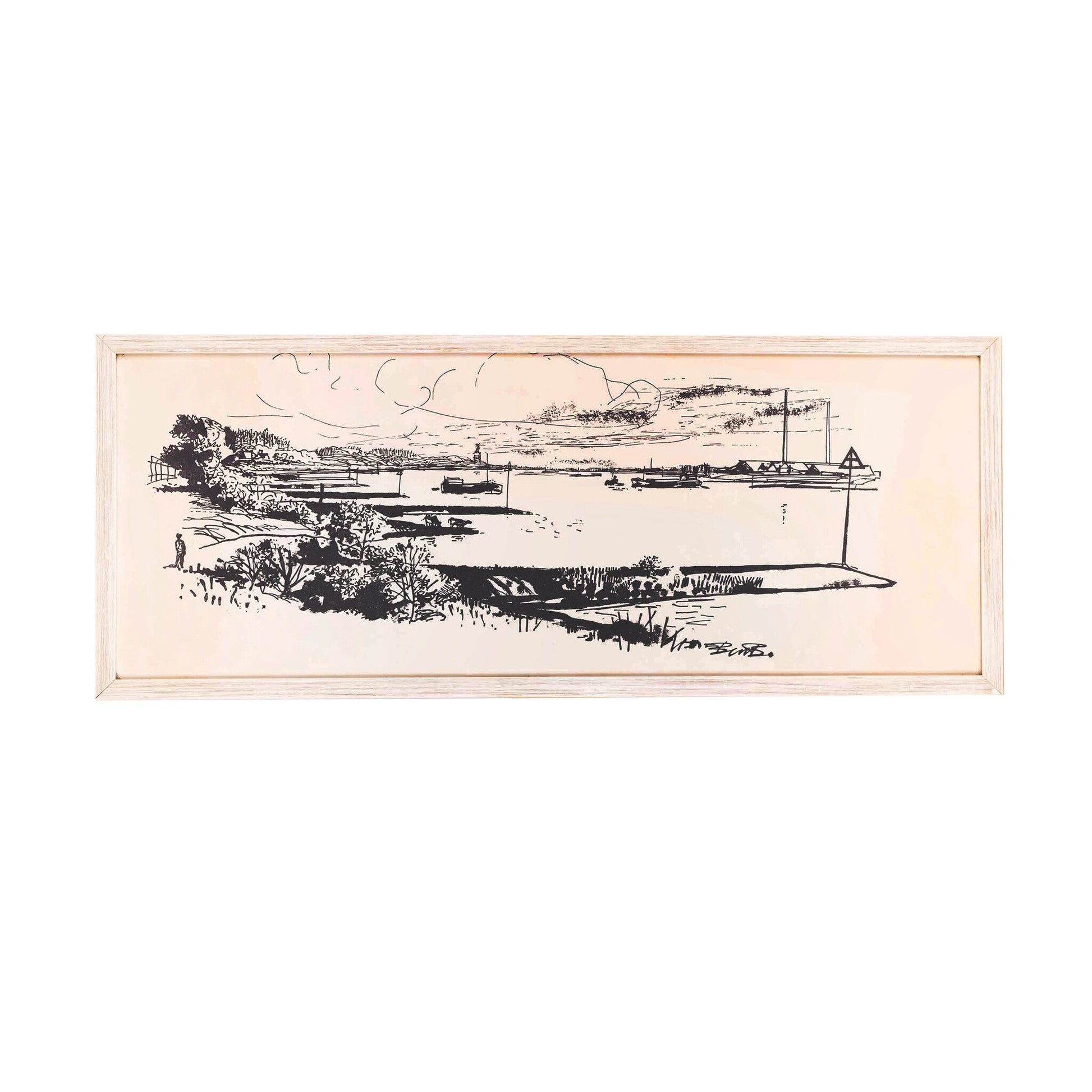 Drie reproducties in lijst-7