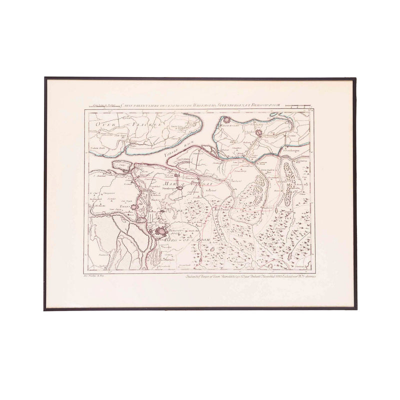 Drie reproducties in lijst-zoom-