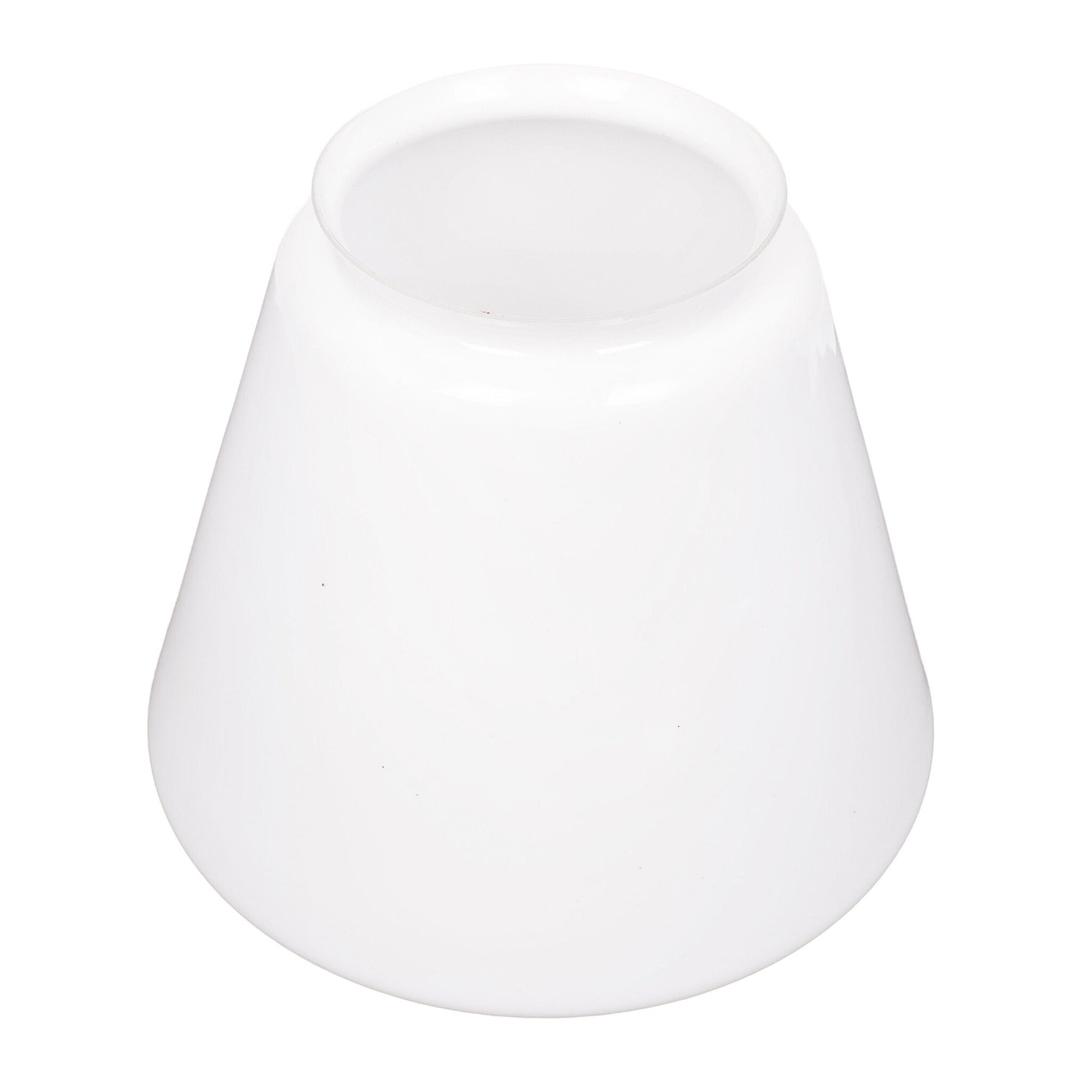 Conische witte lampenkap, halverwege 20e eeuw-5