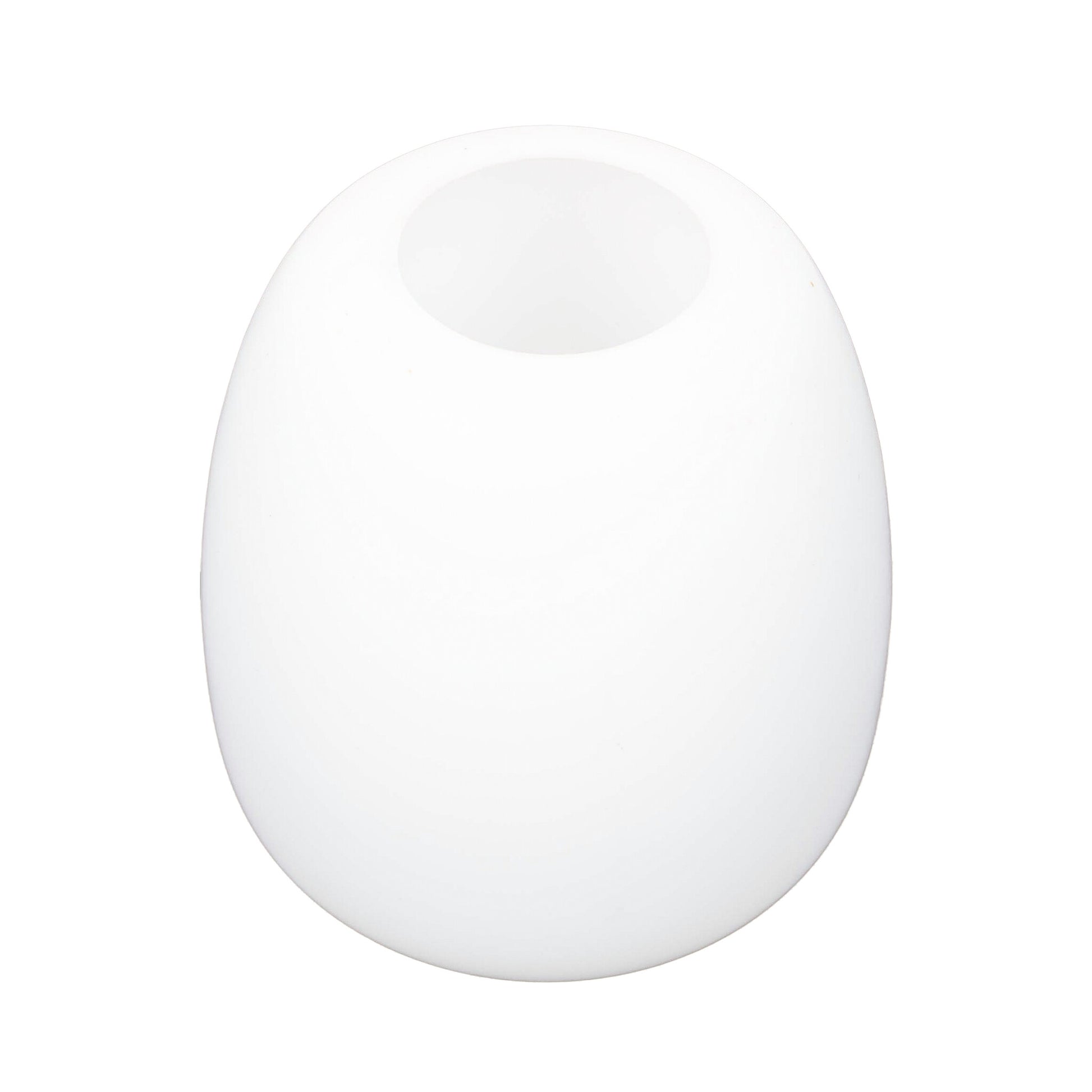 Licht conische witte lampenkap, halverwege 20e eeuw-5