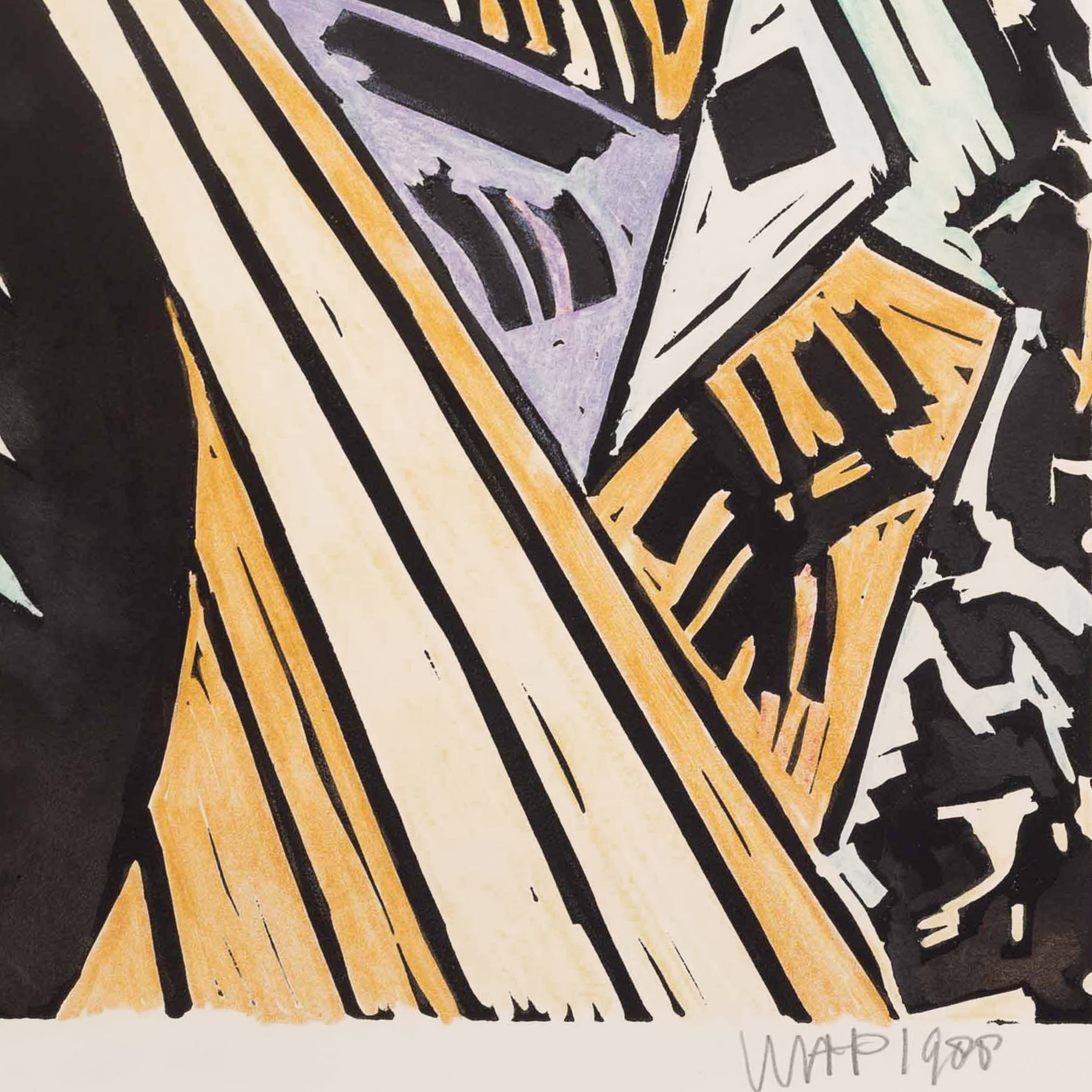 Hans Wap, 'Man in landschap', 1988-zoom-5