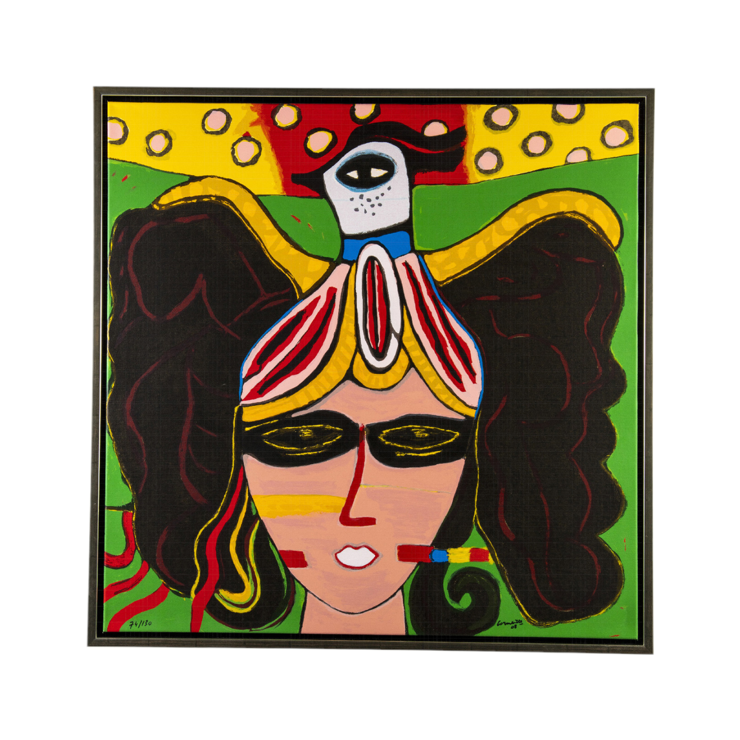 Corneille, 'Portrait imaginaire VII', 2008-zoom-1