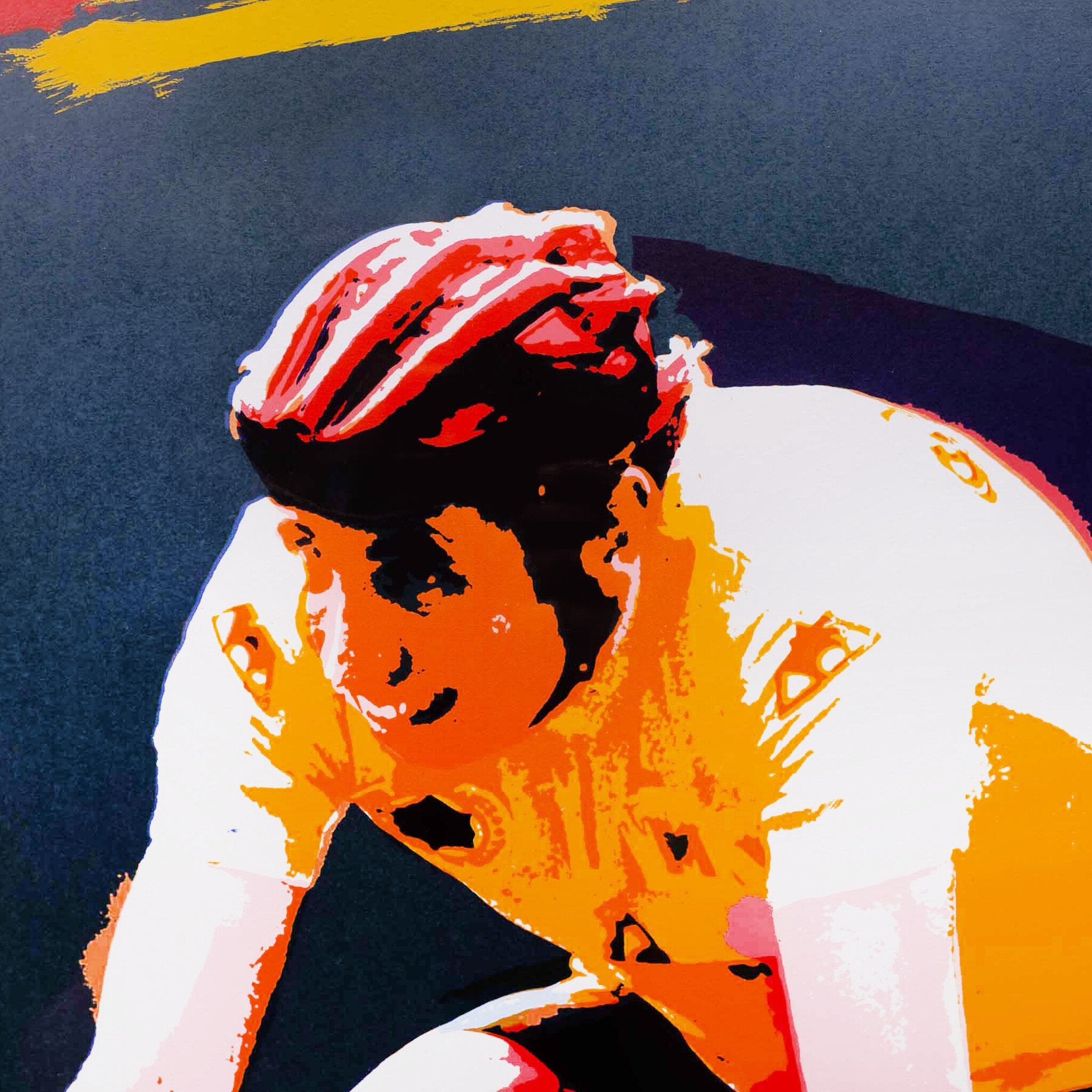 Frank Gude, 'Joop Zoetemelk', 1983-zoom-3