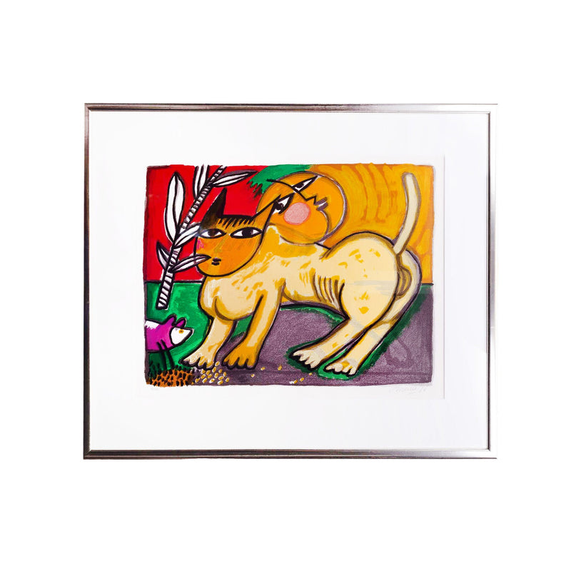 Corneille, 'Le chat jaune', 1996-zoom-