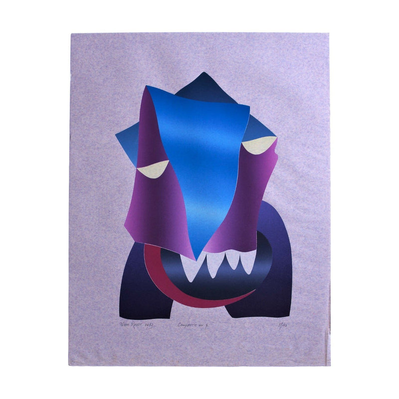 Wim Koster, 'Compositie nr.7', 1983; Zonder titel ('1984 / XI / 1'), 1984-zoom-